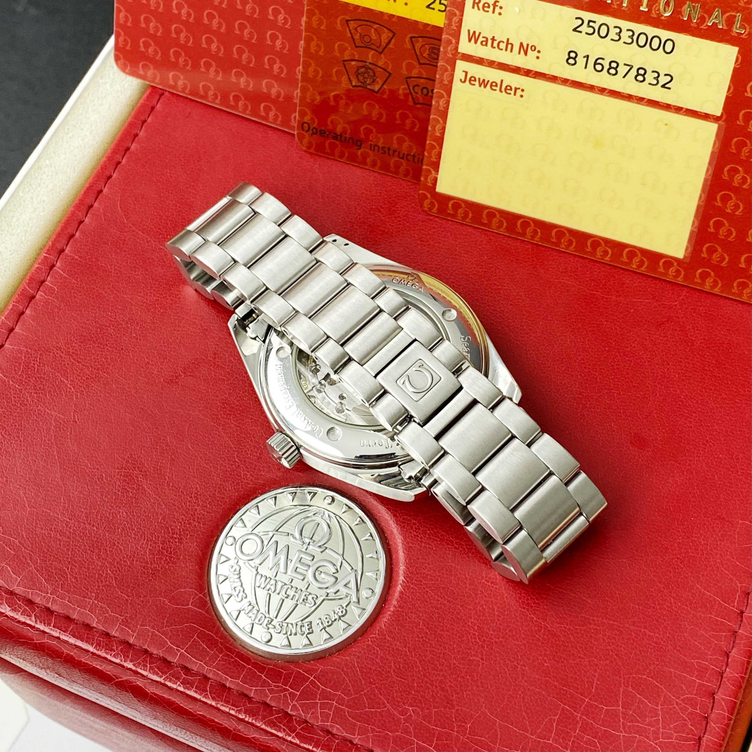Đồng Hồ Omega Seamaster Aqua Terra Co-Axial 2502.30.00 - Cũ