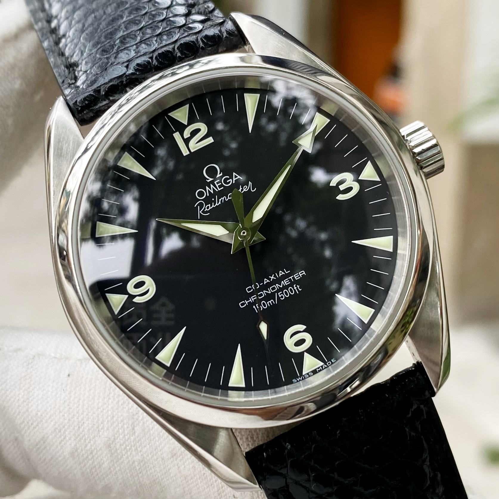 Đồng Hồ Omega Seamaster Aqua Terra Co-Axial 39.5 Railmaster 2803.52.37 - Cũ