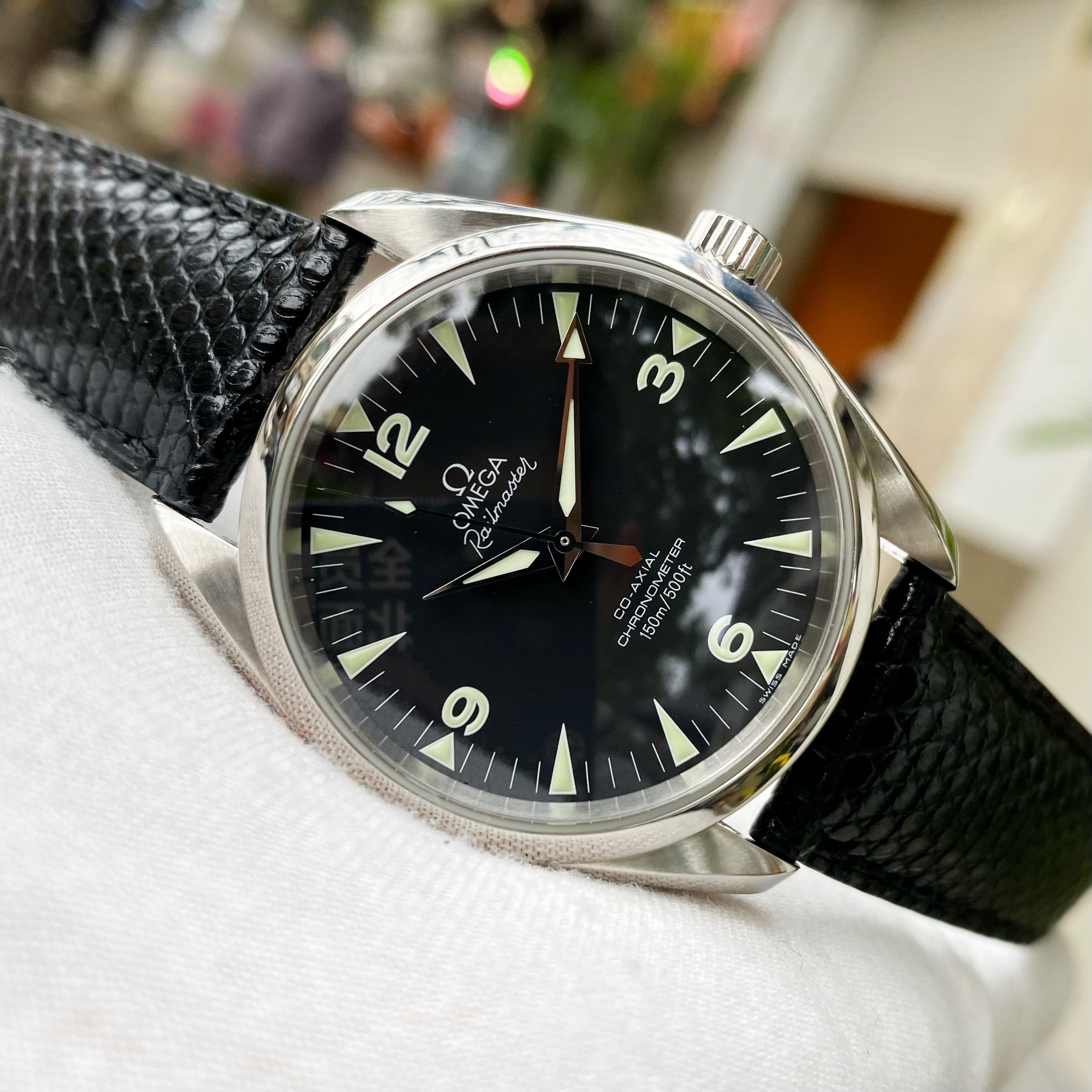 Đồng Hồ Omega Seamaster Aqua Terra Co-Axial 39.5 Railmaster 2803.52.37 - Cũ