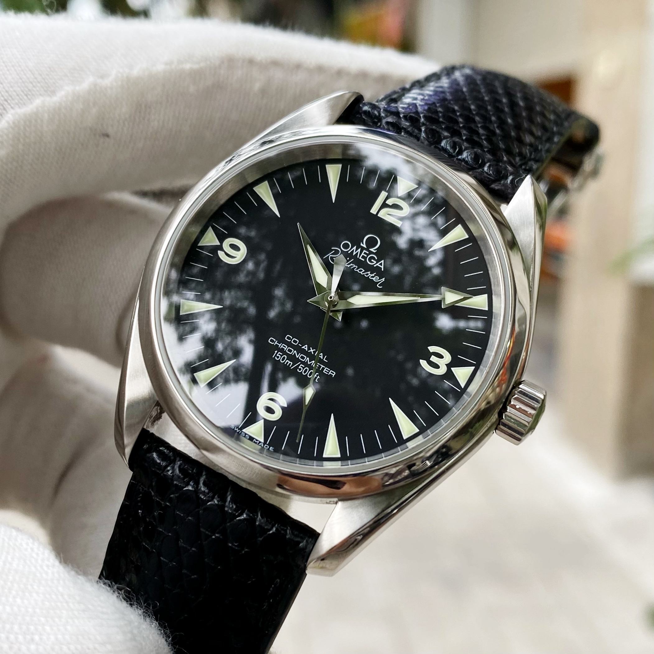 Đồng Hồ Omega Seamaster Aqua Terra Co-Axial 39.5 Railmaster 2803.52.37 - Cũ