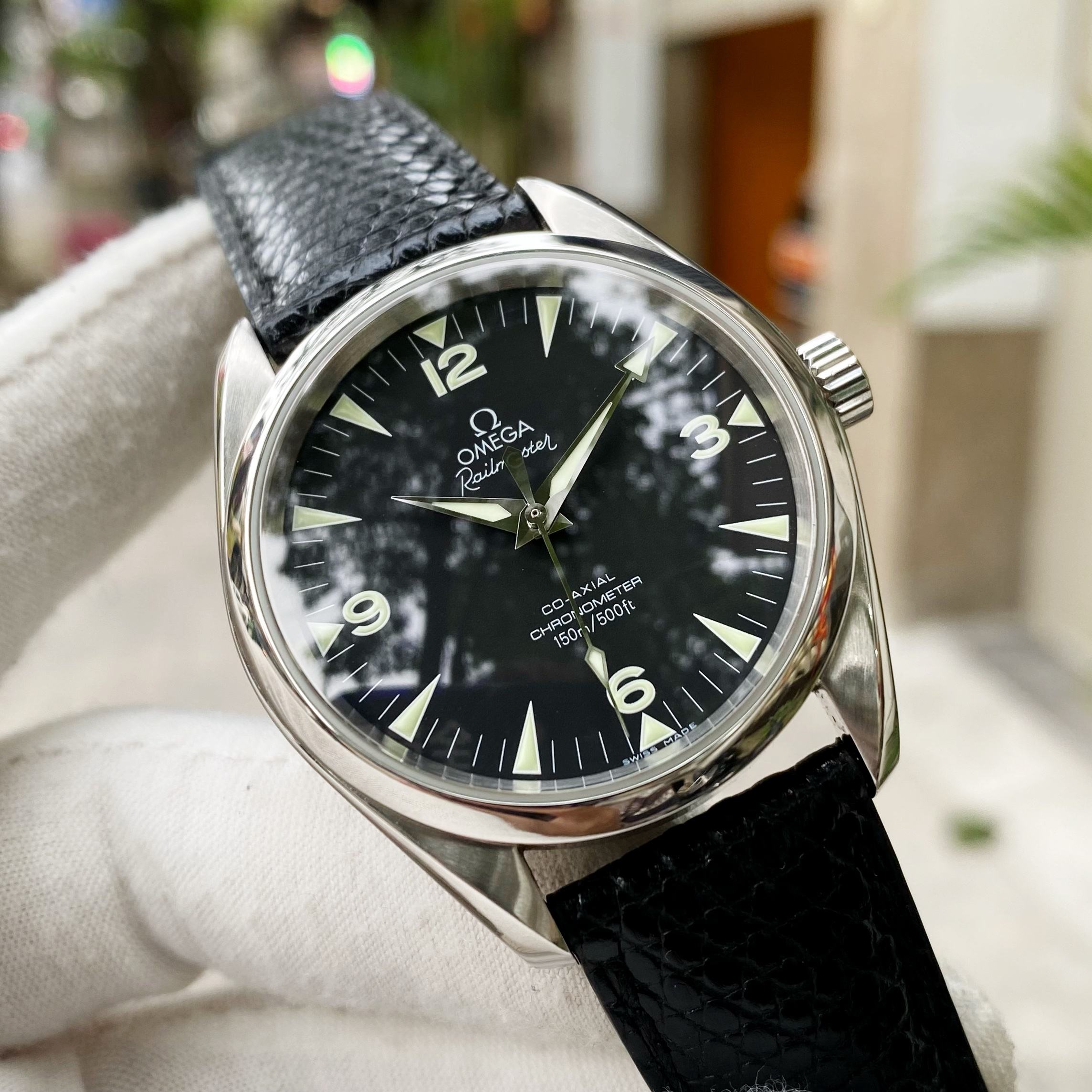 Đồng Hồ Omega Seamaster Aqua Terra Co-Axial 39.5 Railmaster 2803.52.37 - Cũ