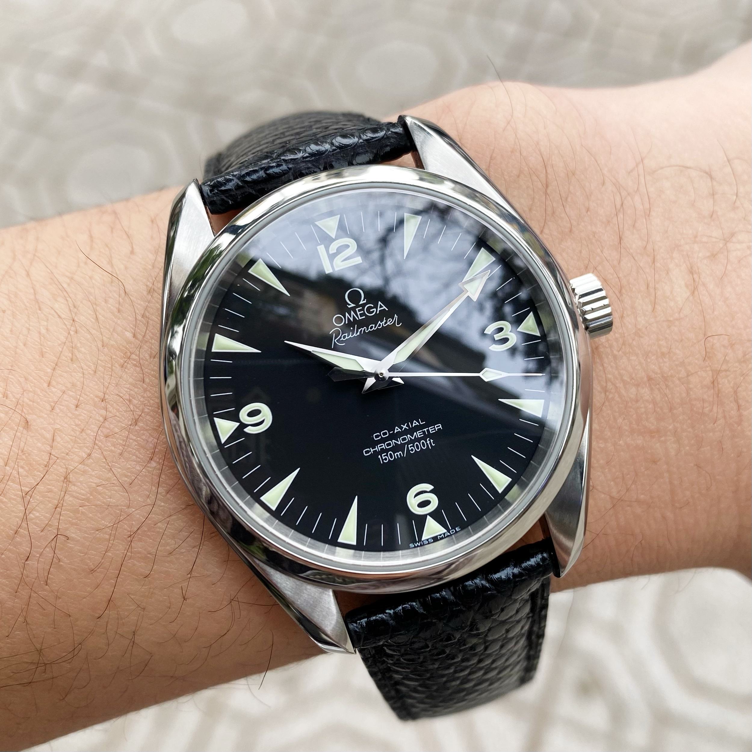 Đồng Hồ Omega Seamaster Aqua Terra Co-Axial 39.5 Railmaster 2803.52.37 - Cũ