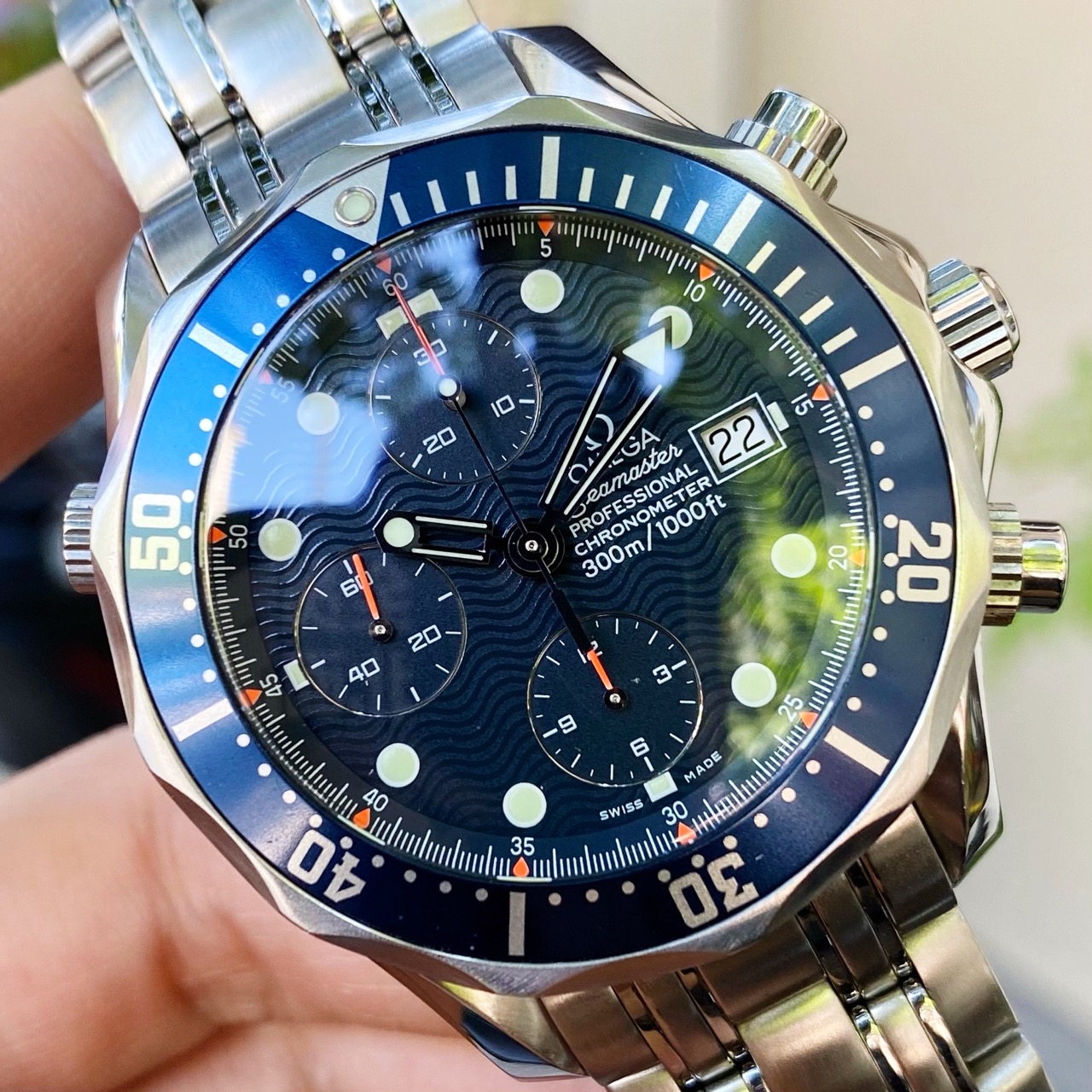 Đồng Hồ Omega Seamaster Chrono Diver 2599.80.00 - Cũ