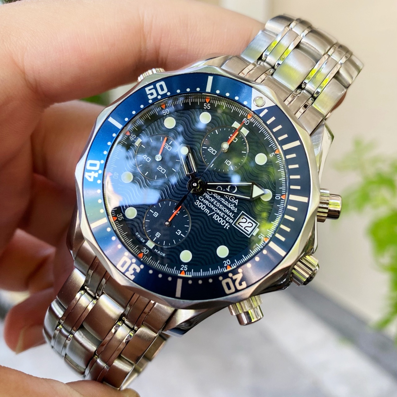 Đồng Hồ Omega Seamaster Chrono Diver 2599.80.00 - Cũ