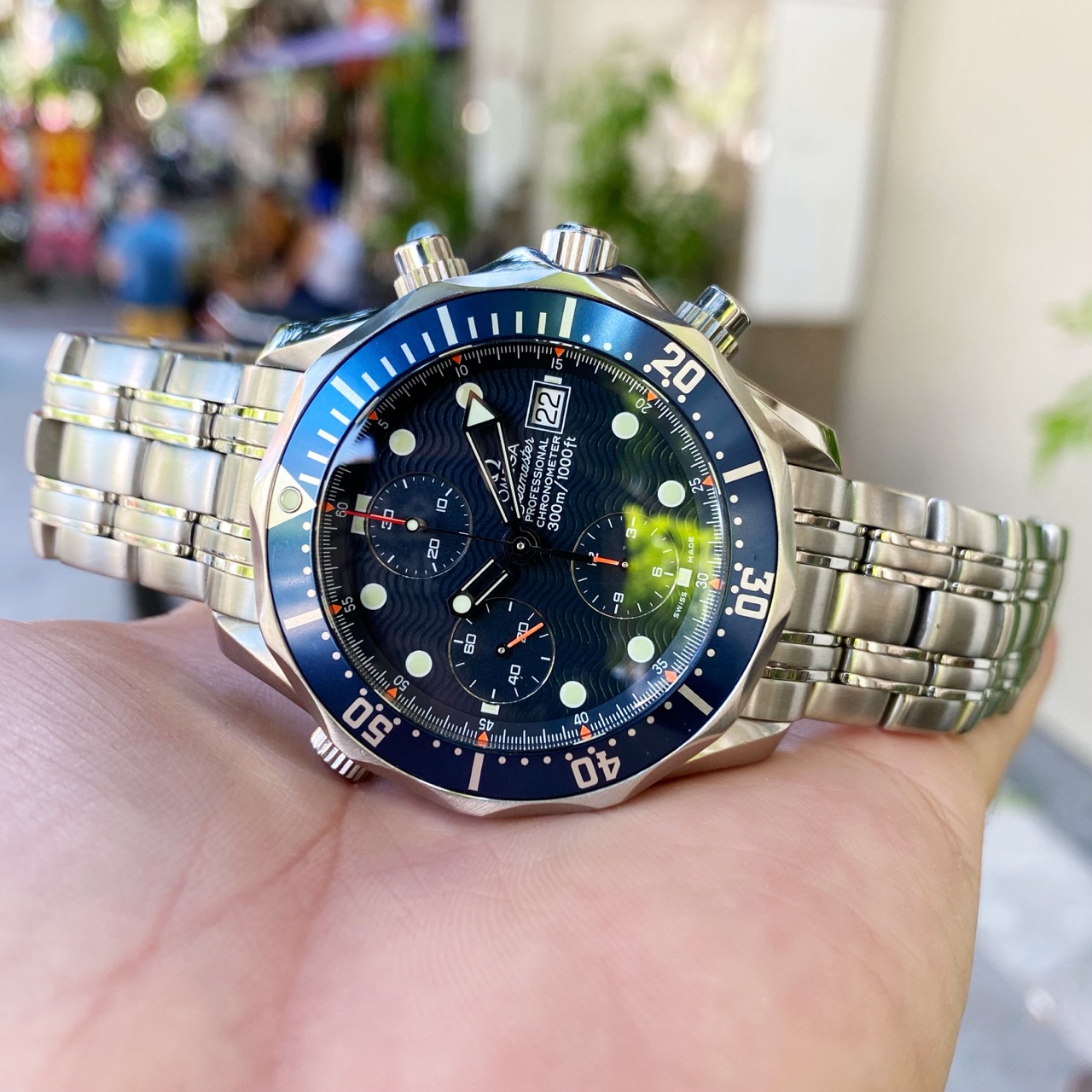 Đồng Hồ Omega Seamaster Chrono Diver 2599.80.00 - Cũ