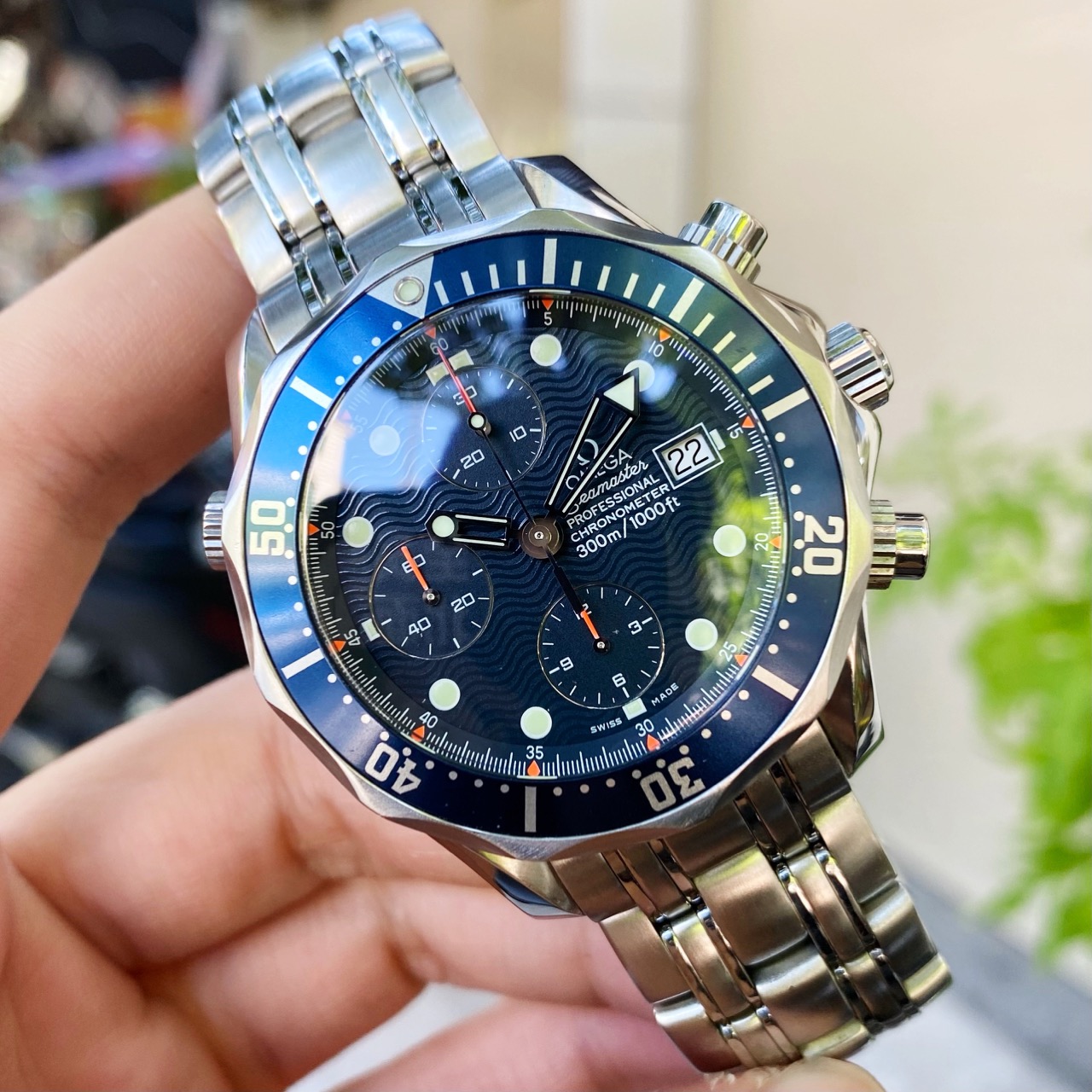 Đồng Hồ Omega Seamaster Chrono Diver 2599.80.00 - Cũ