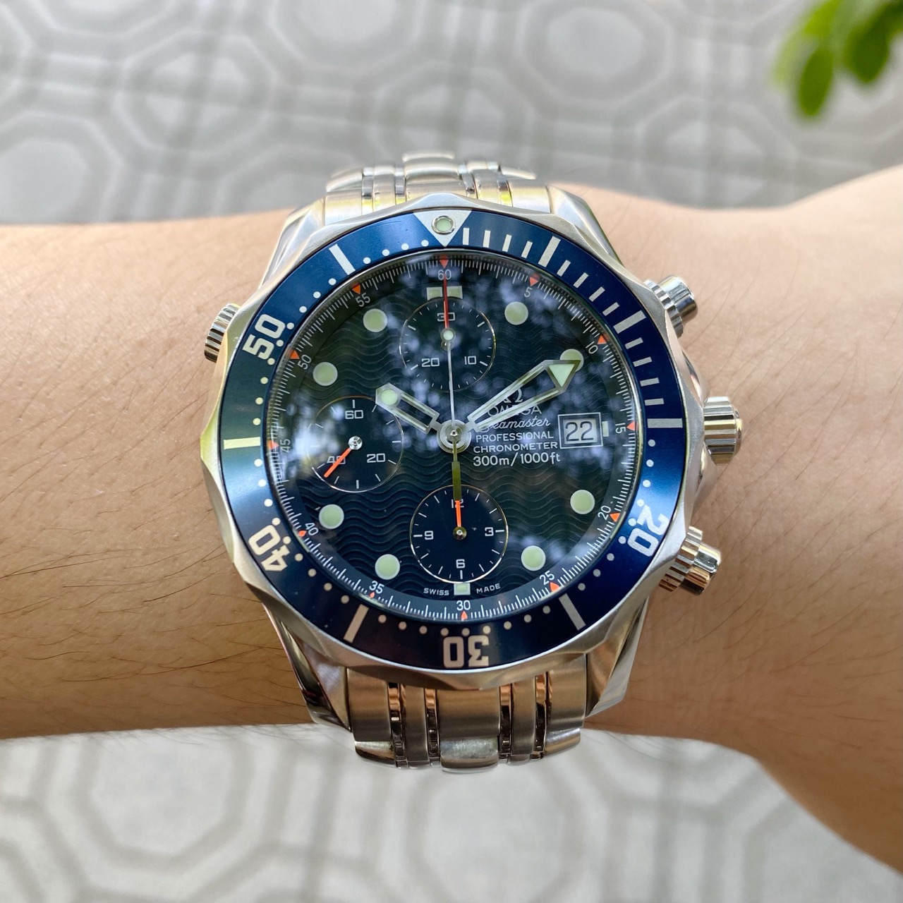 Đồng Hồ Omega Seamaster Chrono Diver 2599.80.00 - Cũ