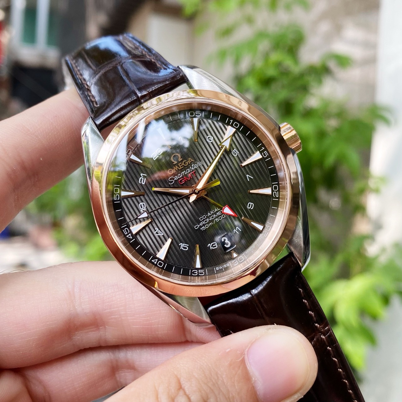 Đồng Hồ Omega Seamaster Chronometer GMT 231.23.43.22.06.001 - Cũ