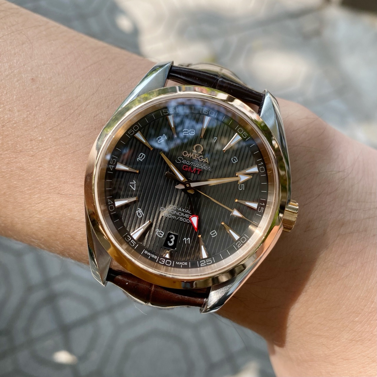 Đồng Hồ Omega Seamaster Chronometer GMT 231.23.43.22.06.001 - Cũ