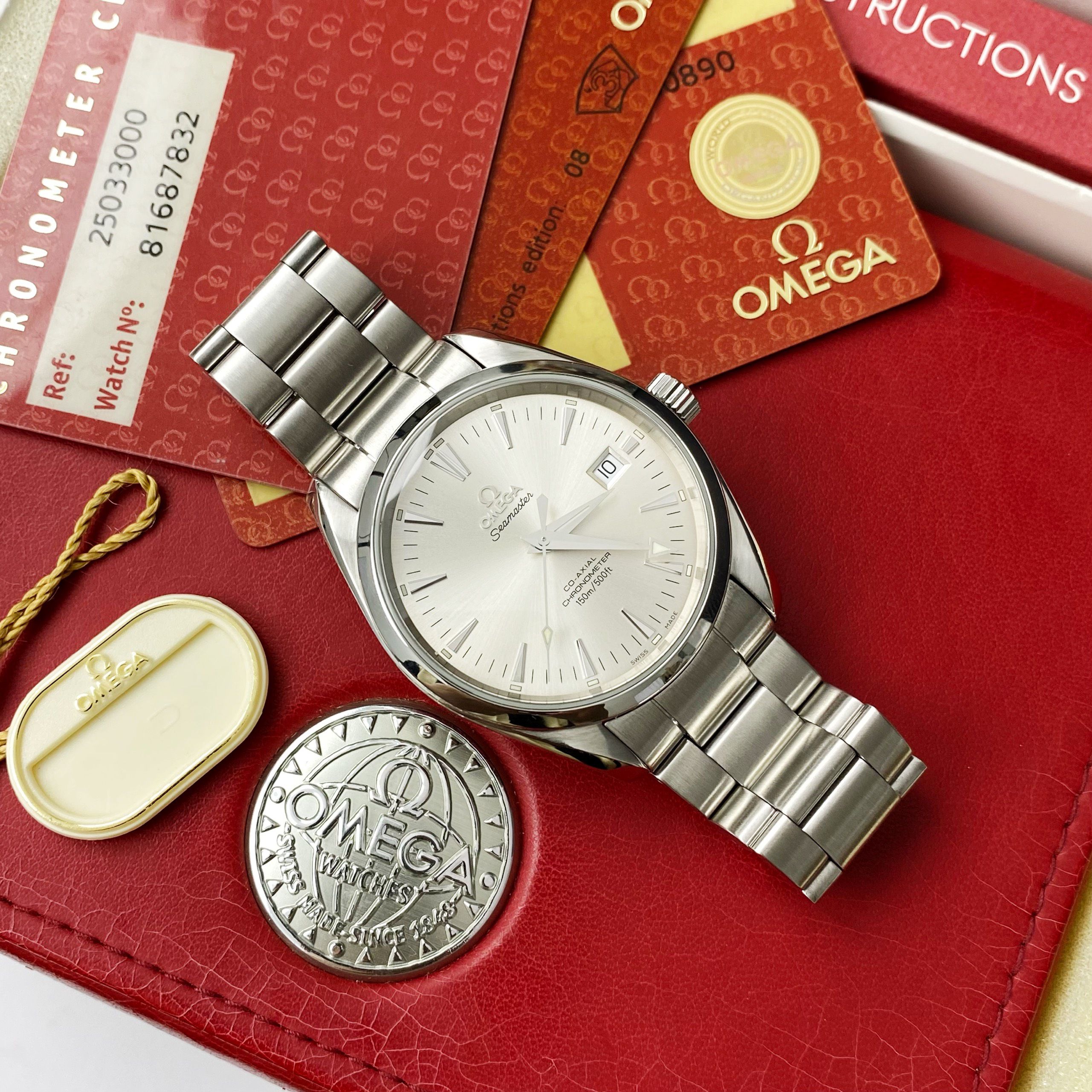 Đồng hồ Omega Seamaster Coaxial Chronometer-Cũ