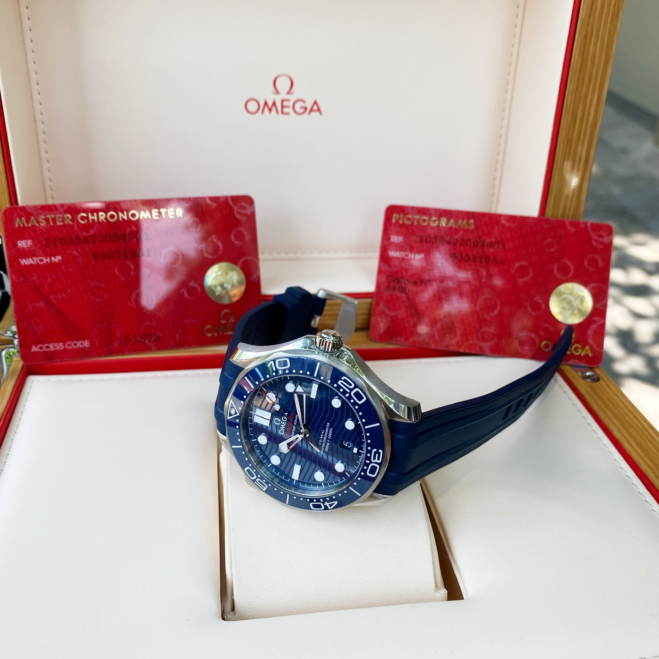 Đồng Hồ Omega Seamaster Diver 300M Co-Axial Master 210.30.42.20.03.001 - Cũ