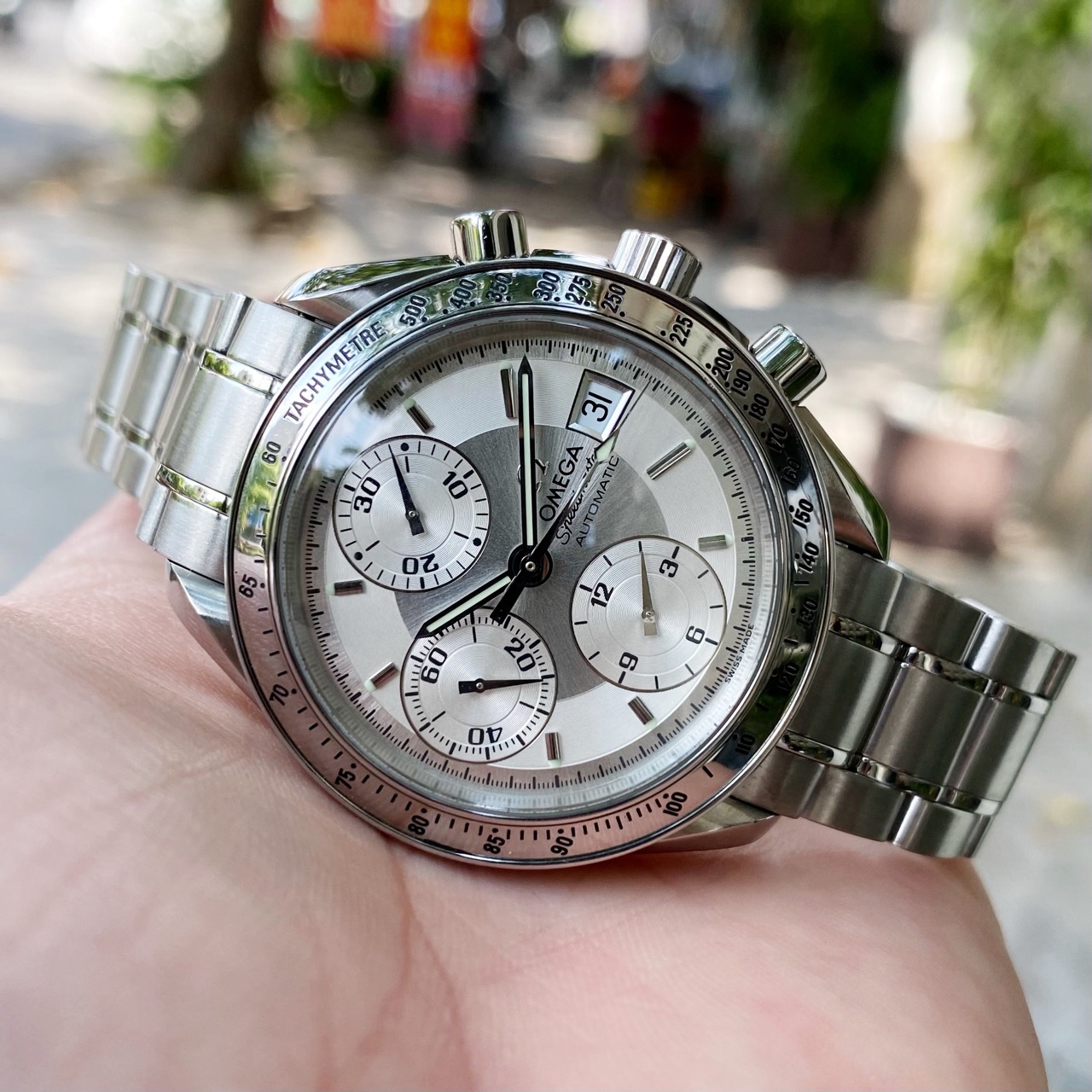 Đồng Hồ Omega Speedmaster Date 3513.30 - Cũ