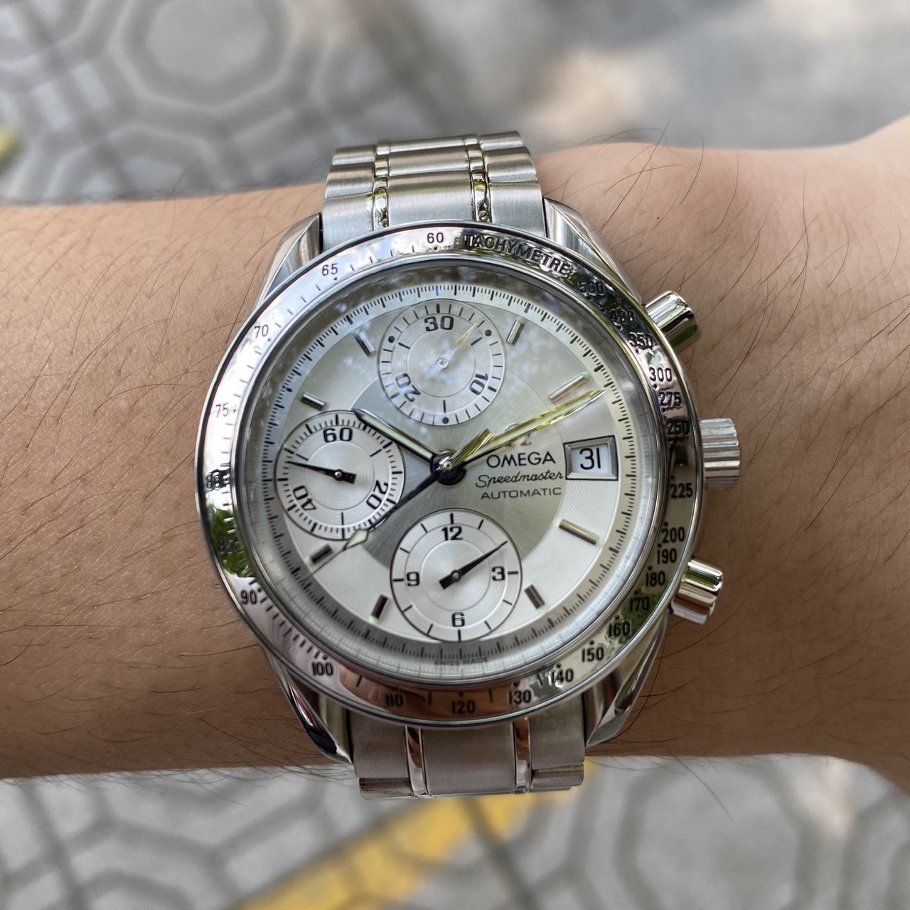Đồng Hồ Omega Speedmaster Date 3513.30 - Cũ