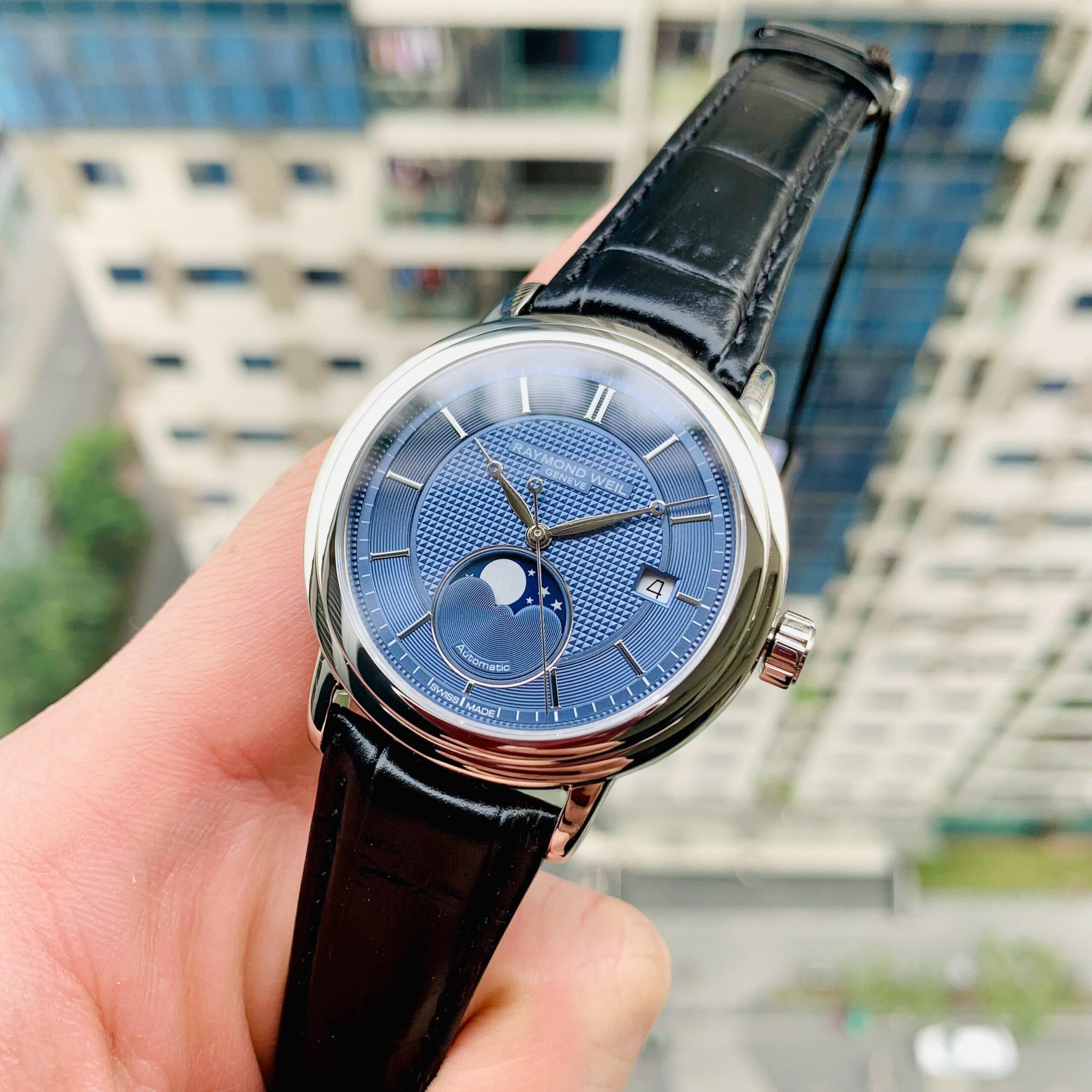 Đồng Hồ Raymond Weil Maestro Moonphase - 2879-STC-50001