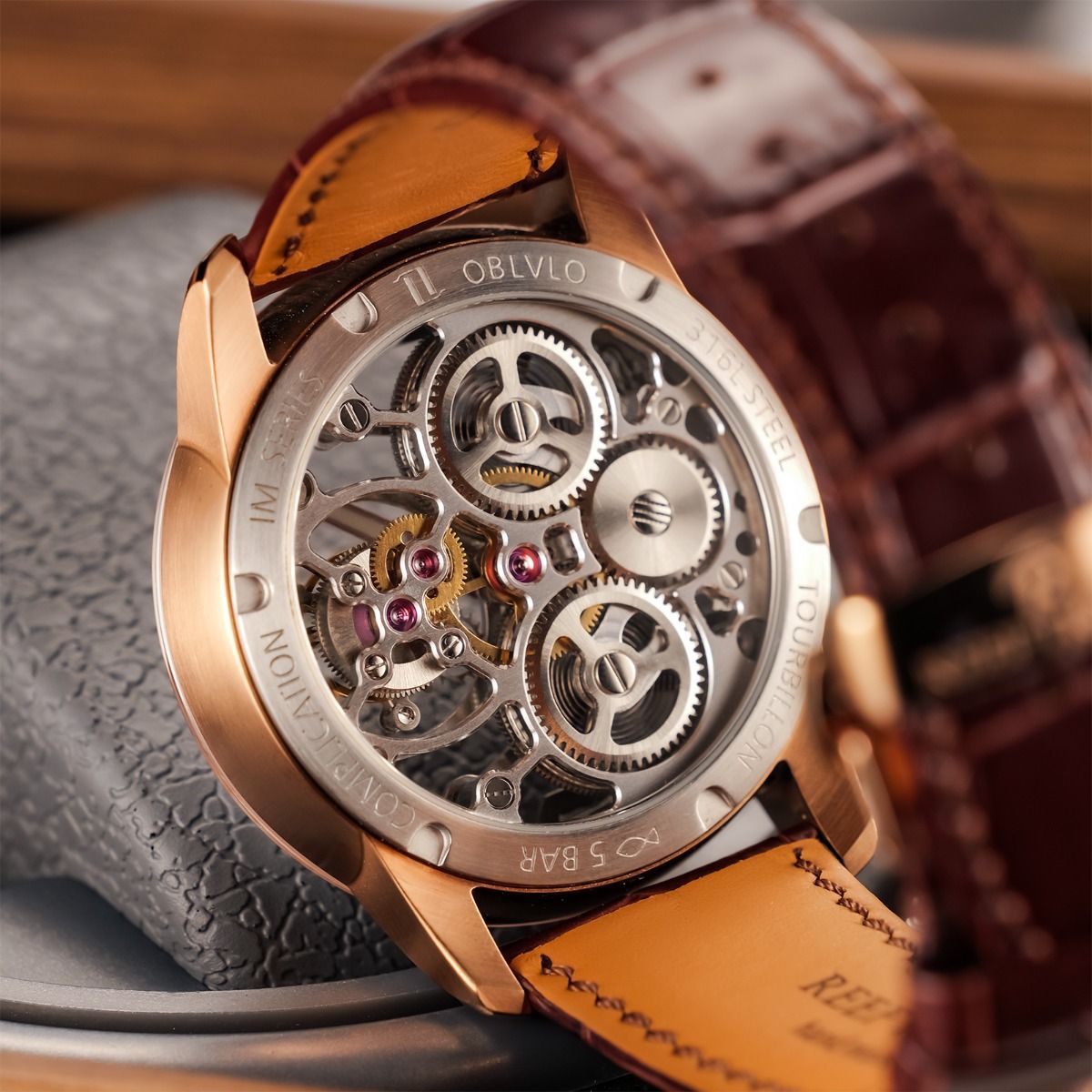 Đồng Hồ OBLVLO IM-SK-TB-PBWL