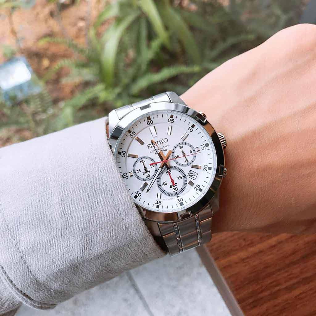 Đồng hồ Nam Seiko Chronograph SKS601P1 Chính Hãng