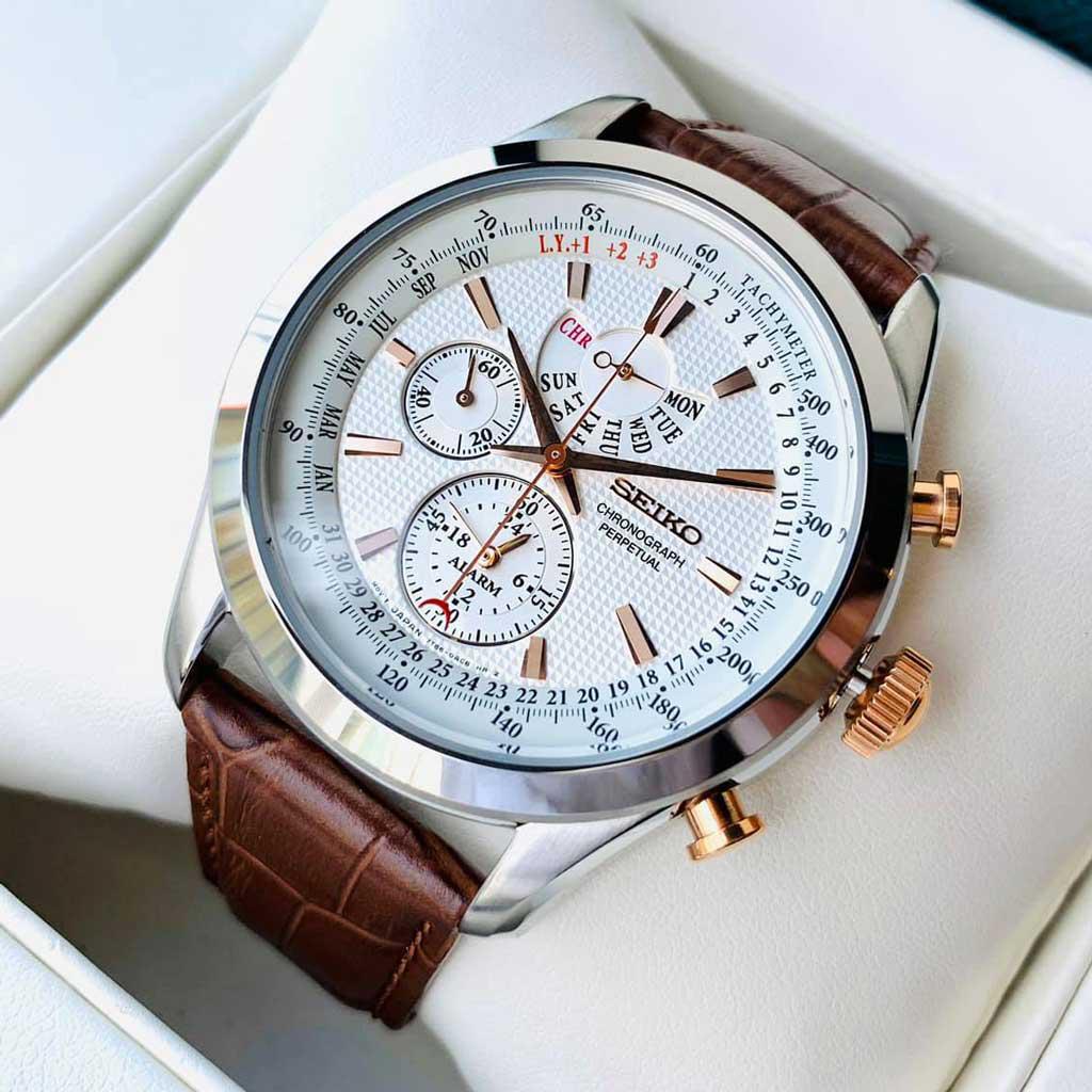 Đồng Hồ Nam Seiko Chronograph SPC129P1 Chính Hãng