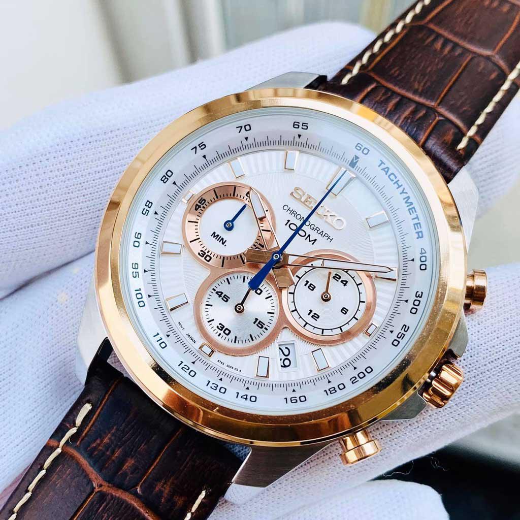 ng H Nam Seiko Chronograph SSB250P1 Ch nh H ng
