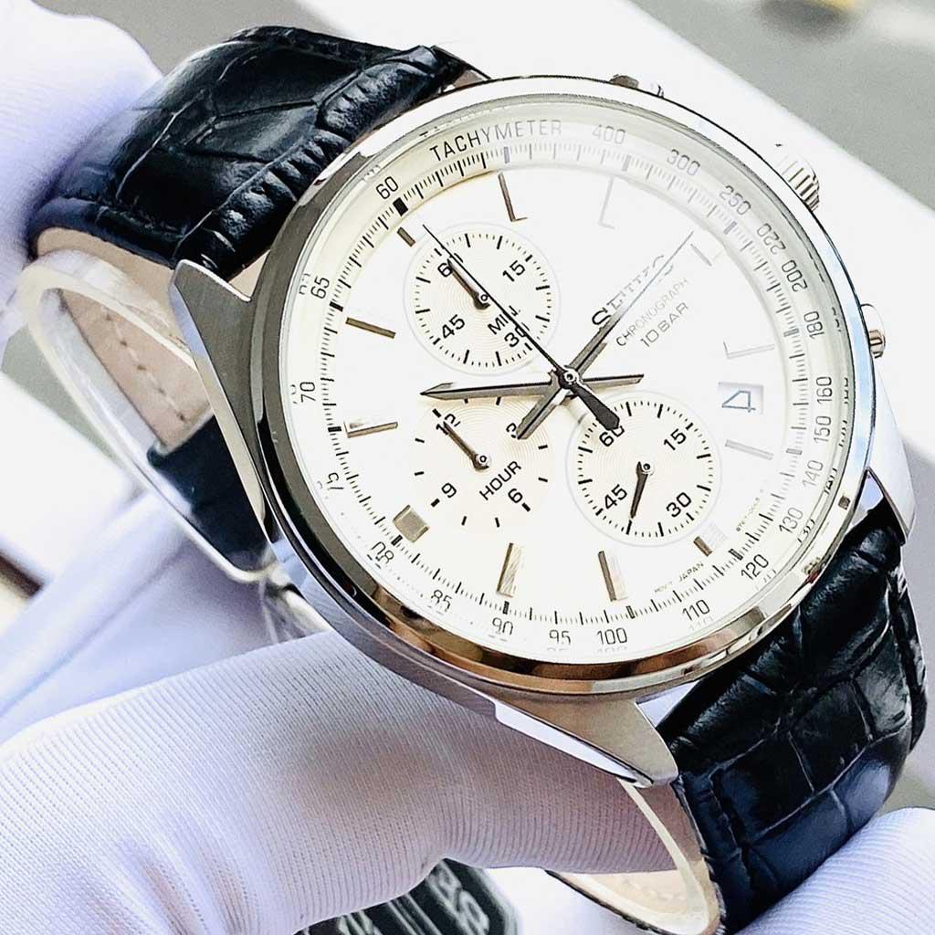 Seiko chronograph ssb383p1 sales