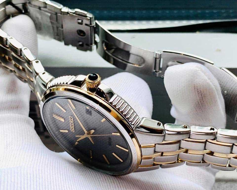 Đồng Hồ Nam Seiko Solar SNE522 Chính Hãng