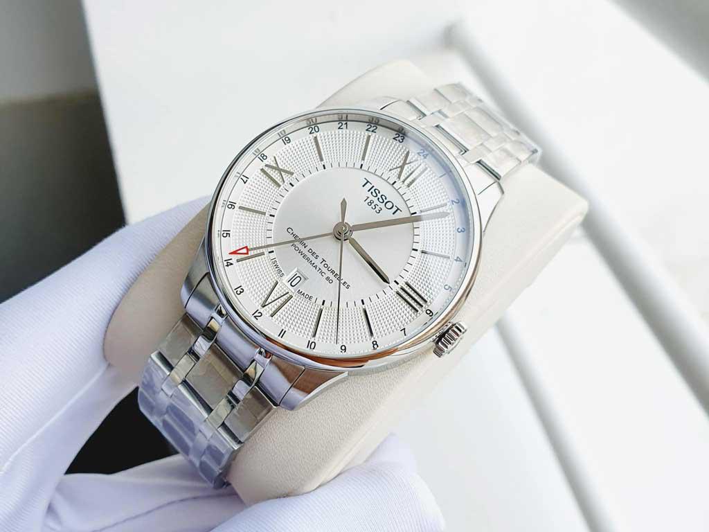 Đồng Hồ Nam Tissot  T0994291103800 Chính Hãng Tissot Chemin Des Tourelles Powermatic 80 Gmt T099.429.11.038.00