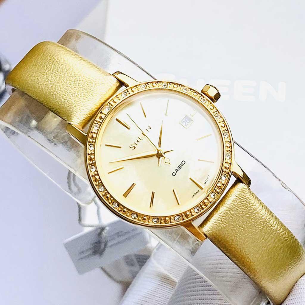 Đồng Hồ Nữ Casio Sheen SHE-4060GL-9AUDF Chính Hãng