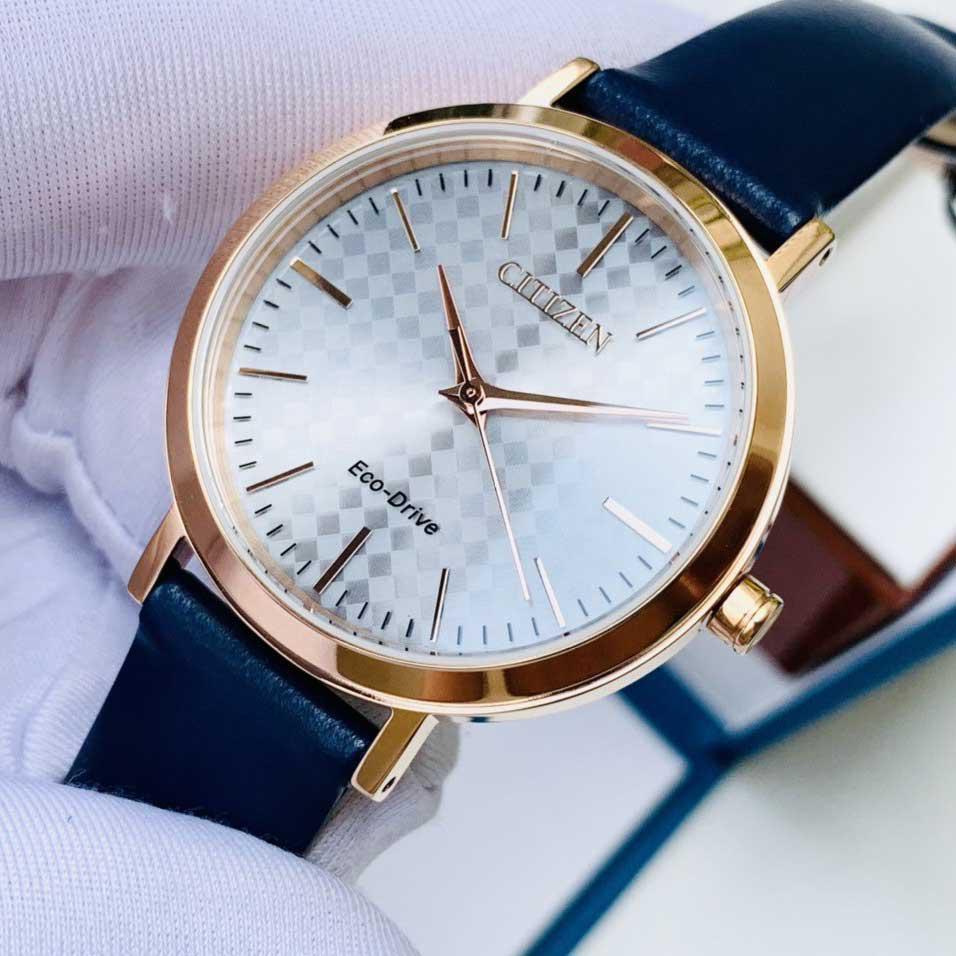 Đồng Hồ Nữ Citizen Eco-Drive EM0763-07A Chính Hãng