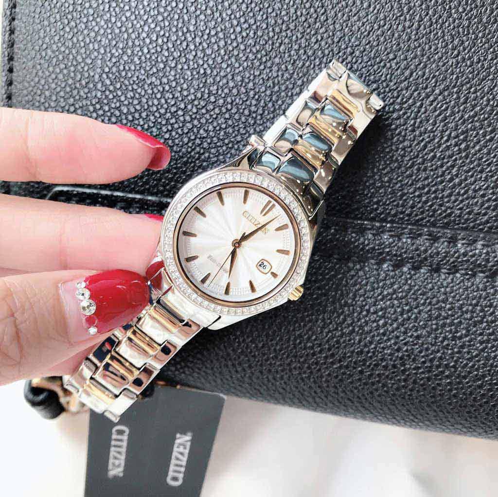 Đồng Hồ Nữ Citizen Eco-Drive FE1144-69A Chính Hãng