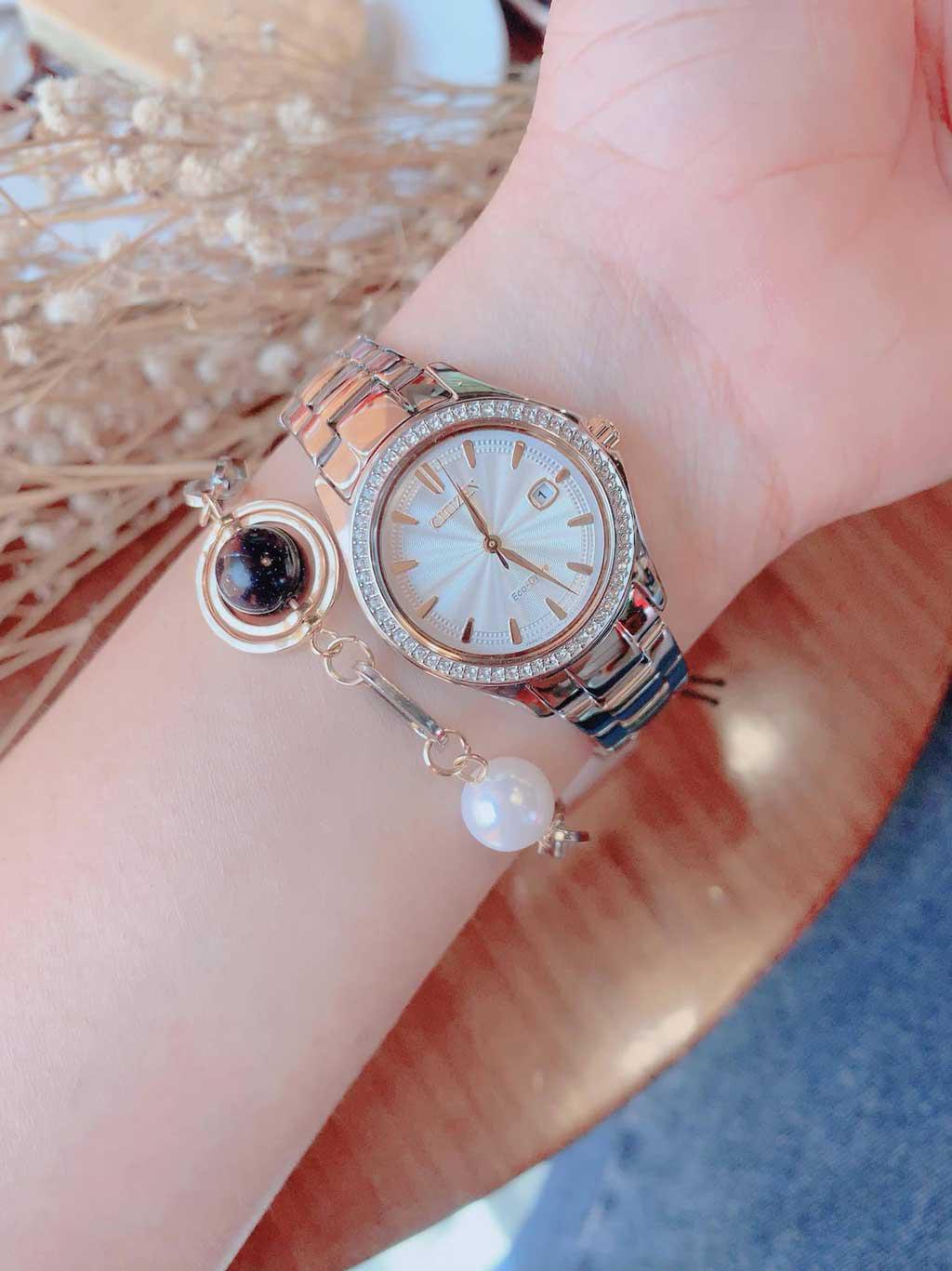 Đồng Hồ Nữ Citizen Eco-Drive FE1144-69A Chính Hãng