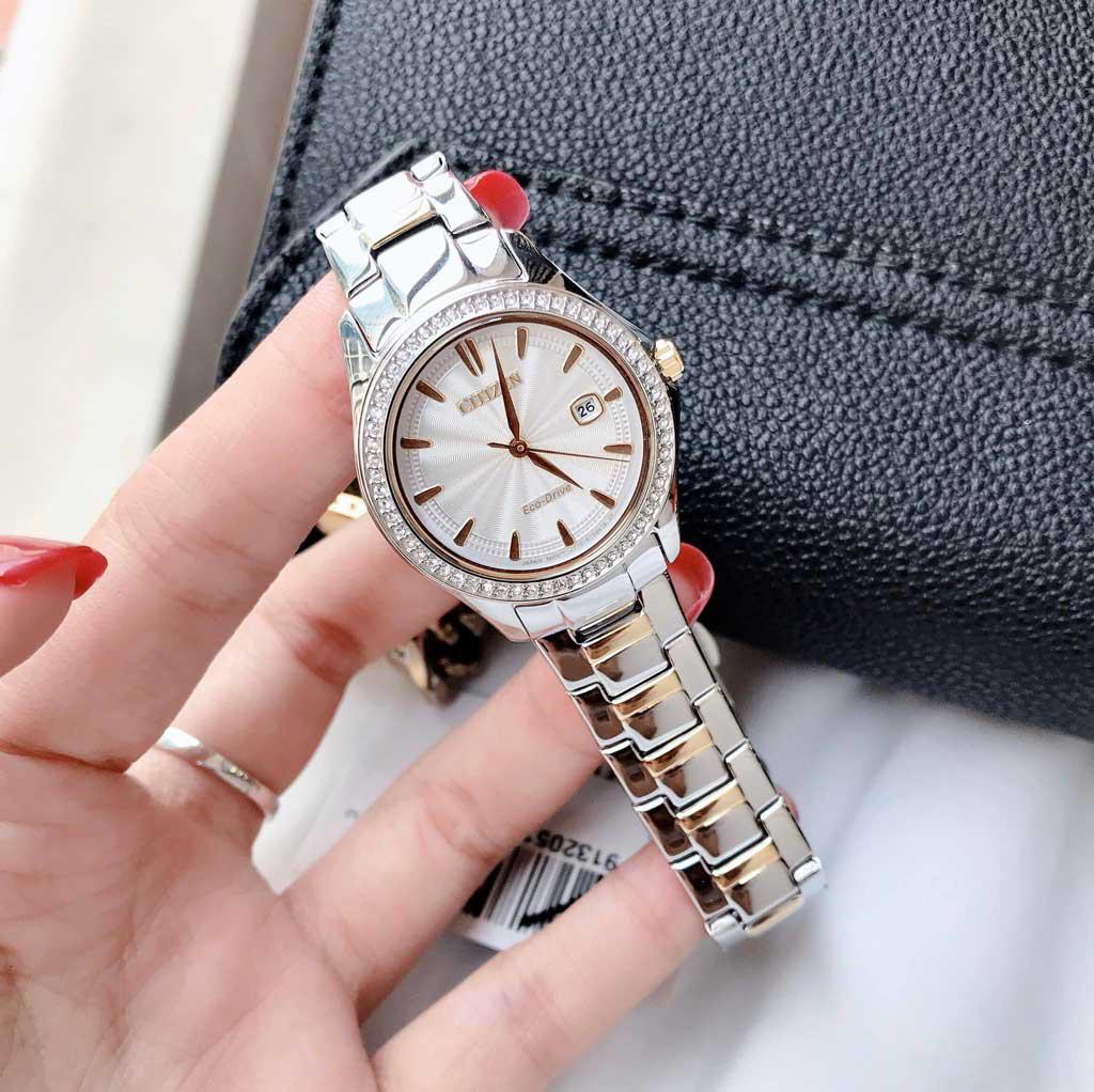 Đồng Hồ Nữ Citizen Eco-Drive FE1144-69A Chính Hãng
