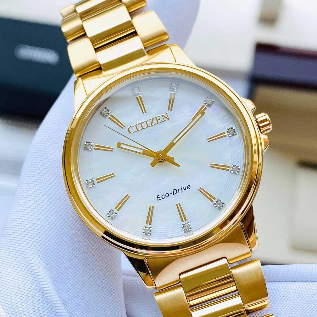 Đồng Hồ Nữ Citizen Eco-Drive FE7032-51D Chính Hãng