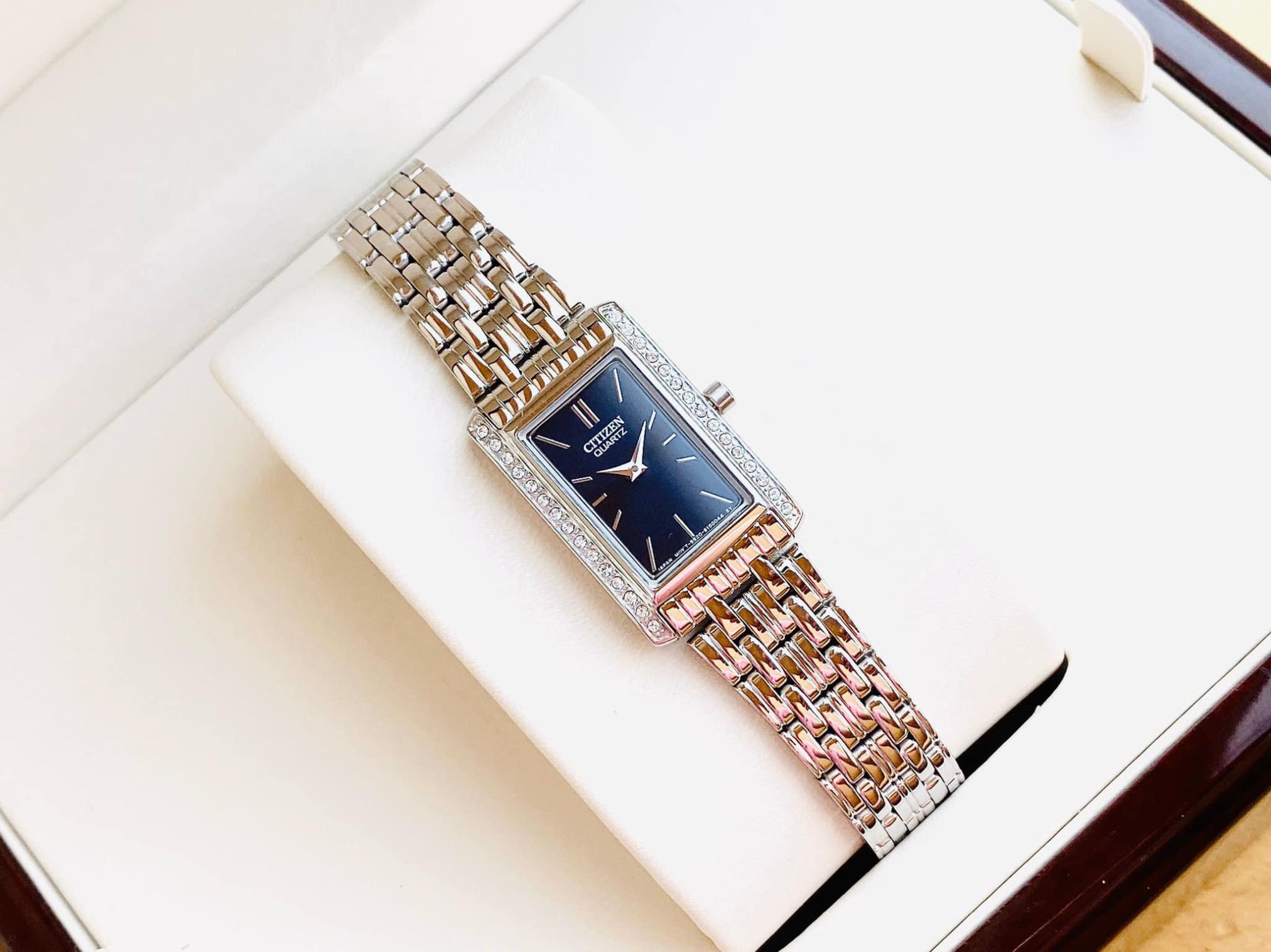 Đồng Hồ Nữ Citizen EK1120-55L Midnight Blue Chính Hãng