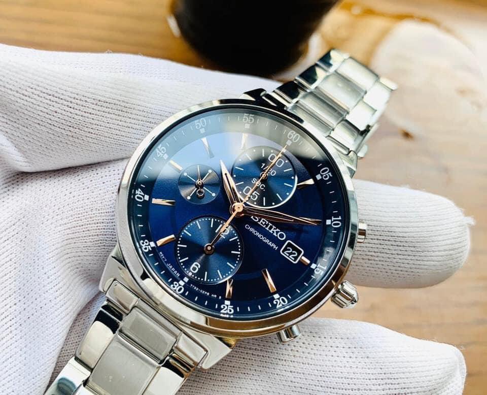 Đồng Hồ Nữ Seiko Chronograph Quartz SNDV21P1 Chính Hãng