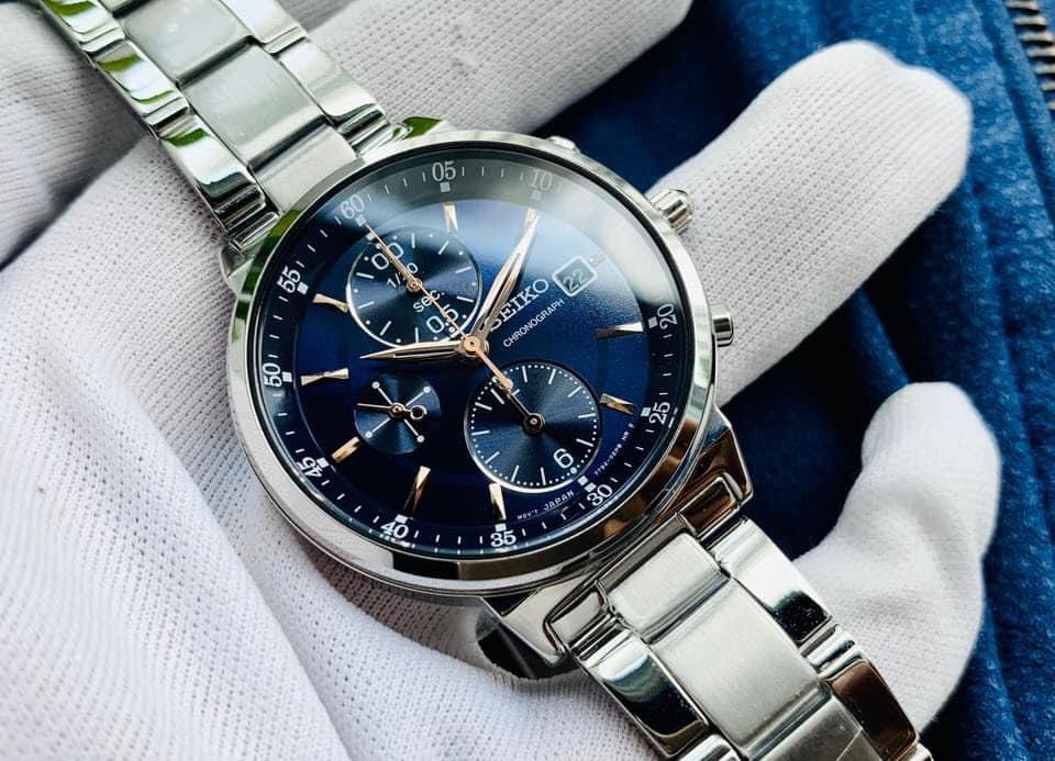 Đồng Hồ Nữ Seiko Chronograph Quartz SNDV21P1 Chính Hãng