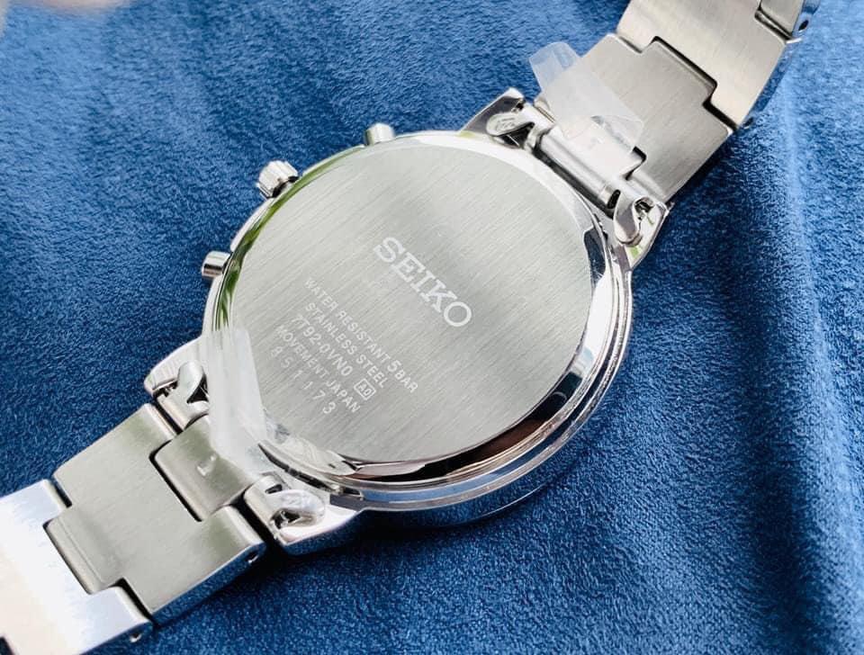 Đồng Hồ Nữ Seiko Chronograph Quartz SNDV21P1 Chính Hãng