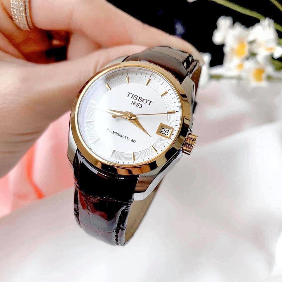 Đồng Hồ Nữ Tissot Couturier Automatic Powermatic 80 T035.207.26.031.00