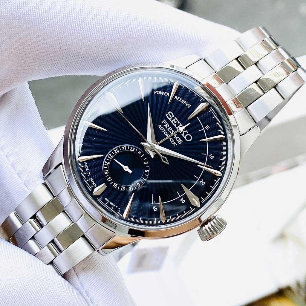 Đồng Hồ Nam Seiko Presage Cocktail Blue SSA347J1 Chính Hãng