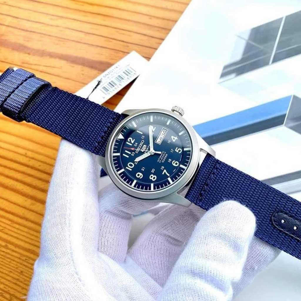 Đồng Hồ Seiko Quân Đội Size 42 Nội Địa SNZG09J1 SNZG11J1 SNZG15J1