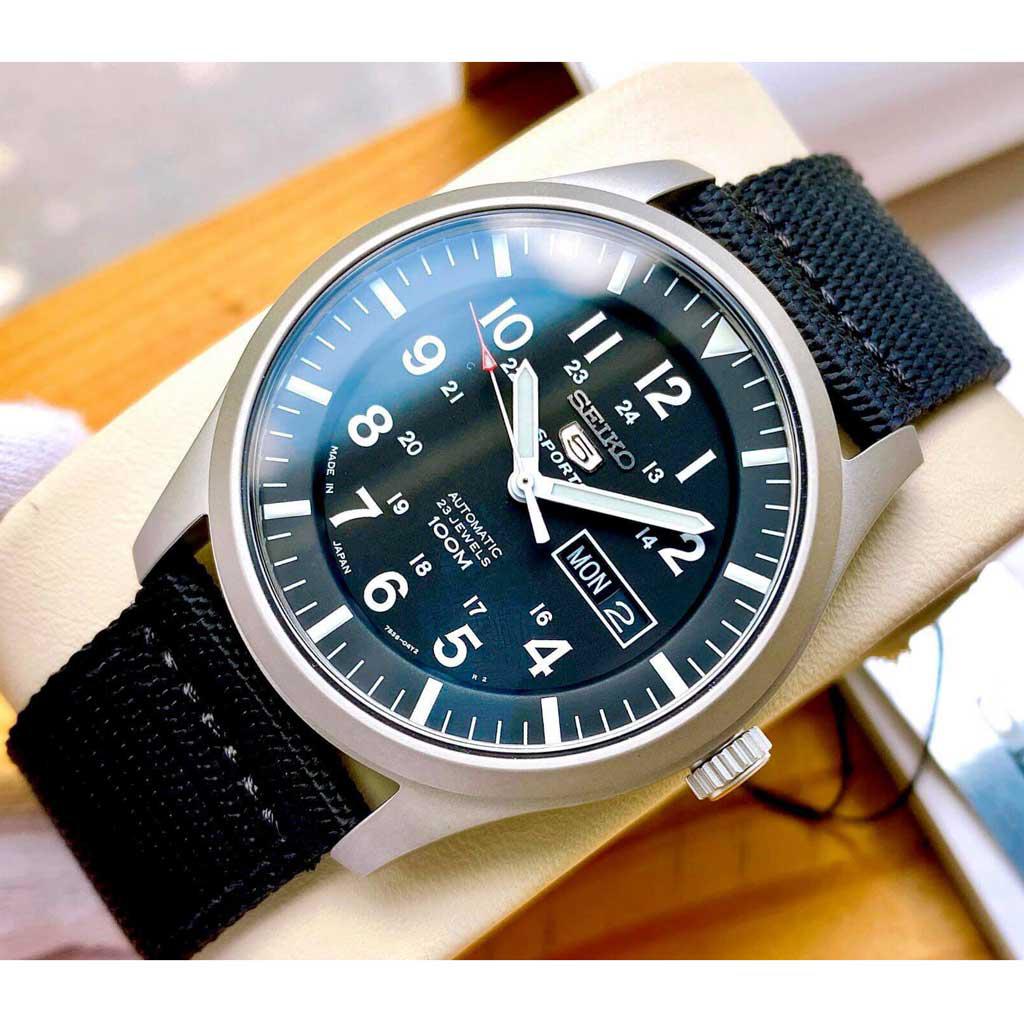 Đồng Hồ Seiko Quân Đội Size 42 Nội Địa SNZG09J1 SNZG11J1 SNZG15J1