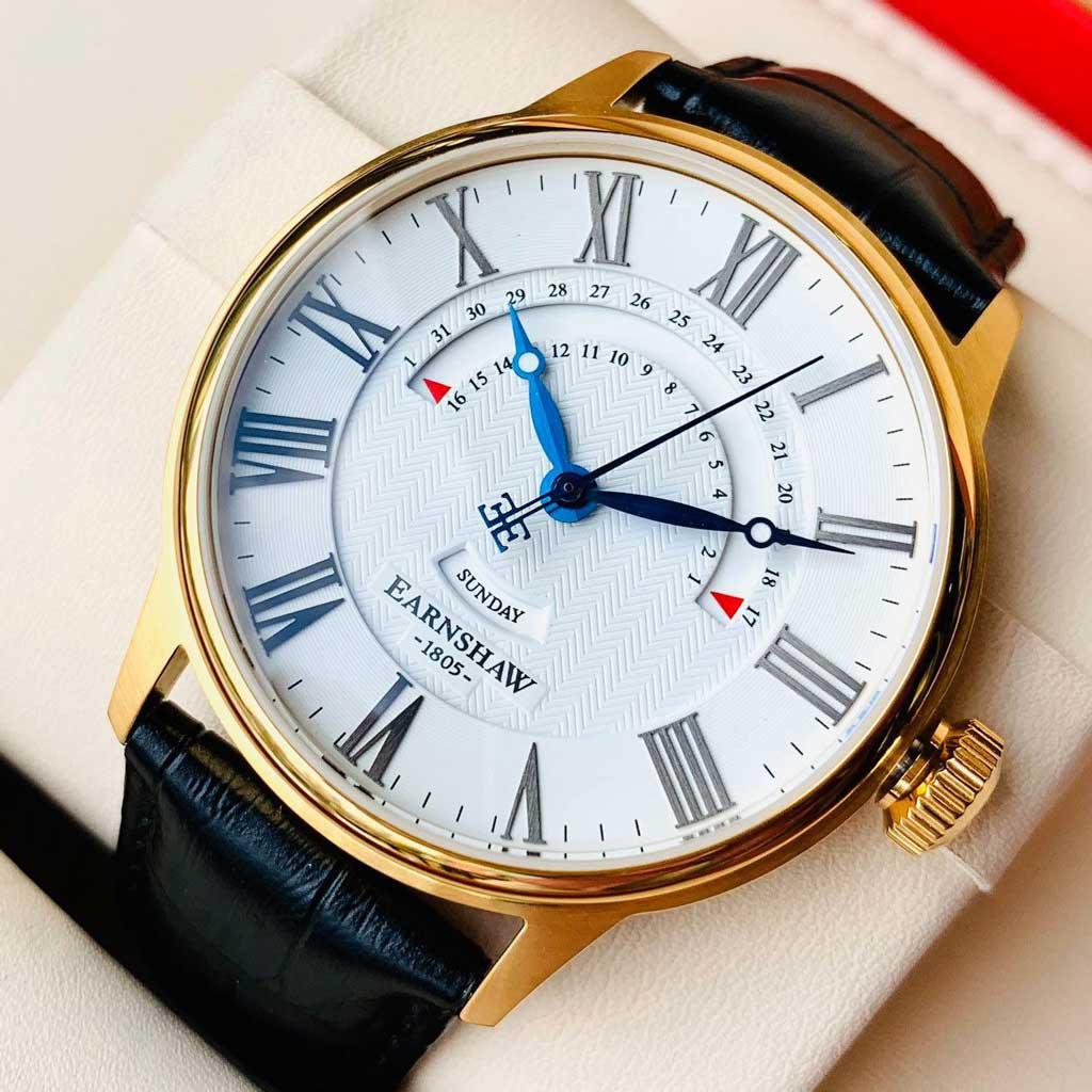Đồng Hồ Nam Thomas EarnShaw Quartz ES-8077-03 Chính Hãng