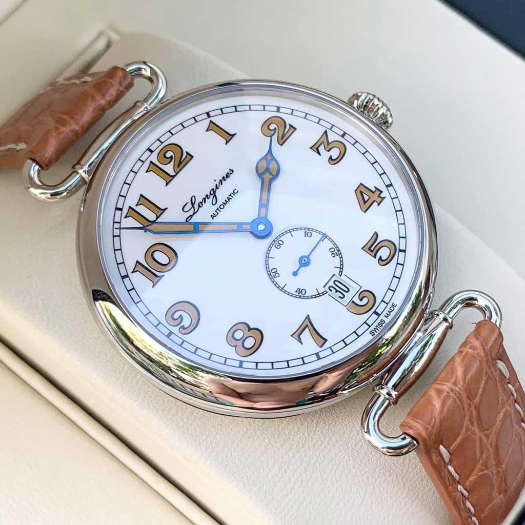 Đồng Hồ Longines Heritage 1918 White Dial Automatic Mens L2.309.4.23.2