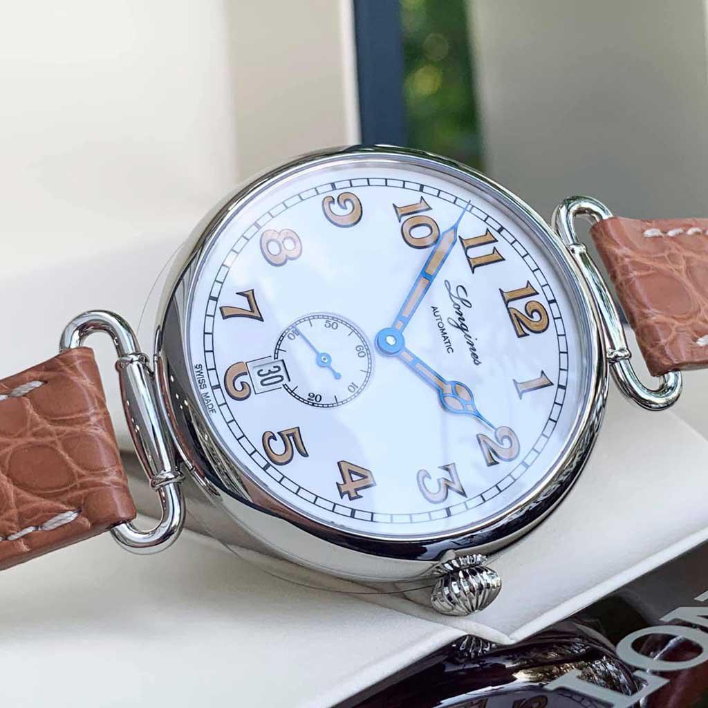Đồng Hồ Longines Heritage 1918 White Dial Automatic Mens L2.309.4.23.2