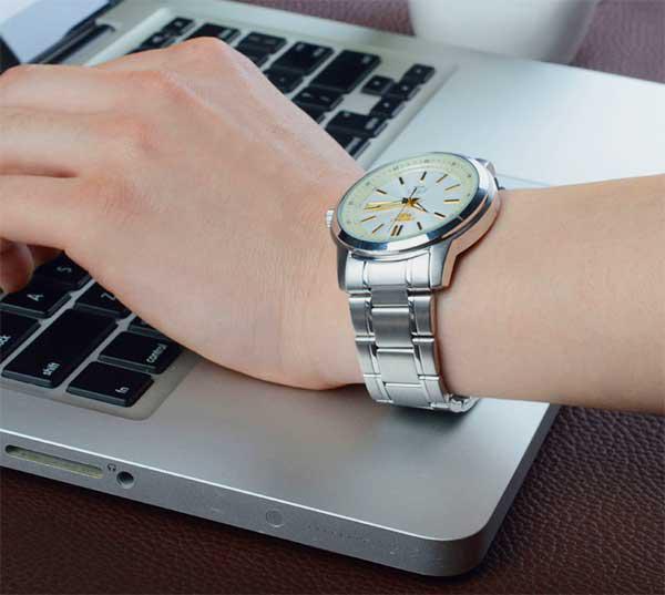 Đồng Hồ Nam Seiko Automatic SNKM92K1 Demi vàng