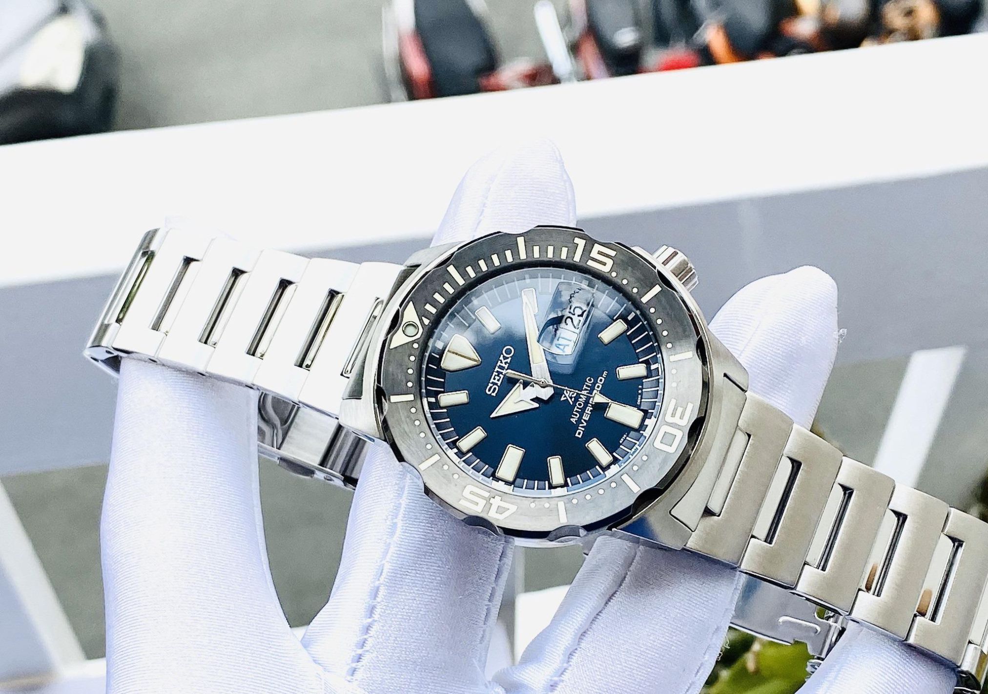 Đánh giá  Đồng Hồ Seiko Prospex Monster Automatic Diver's SRPD25J1