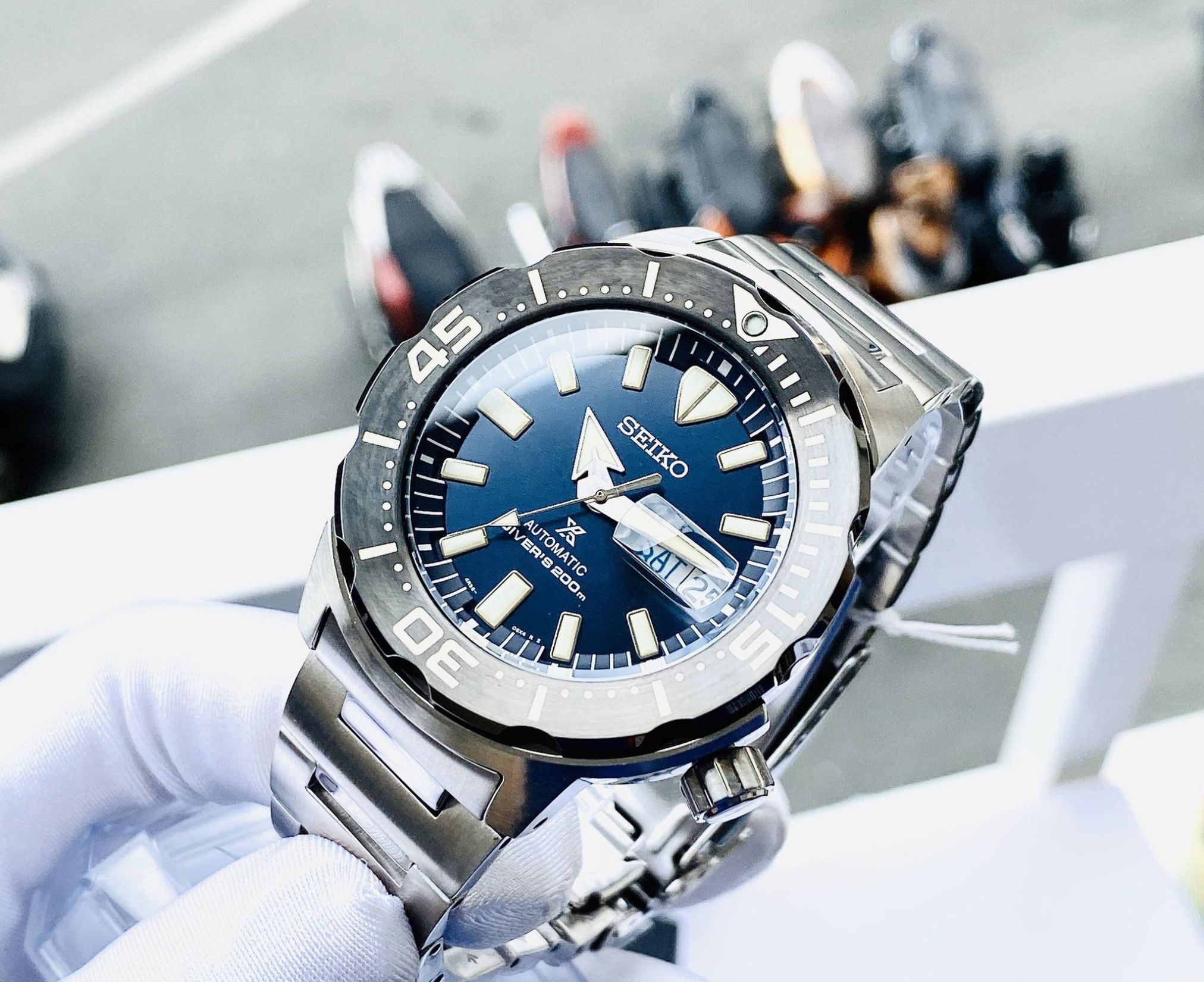 Đánh giá Đồng Hồ Seiko Prospex Monster Automatic Diver's SRPD25J1
