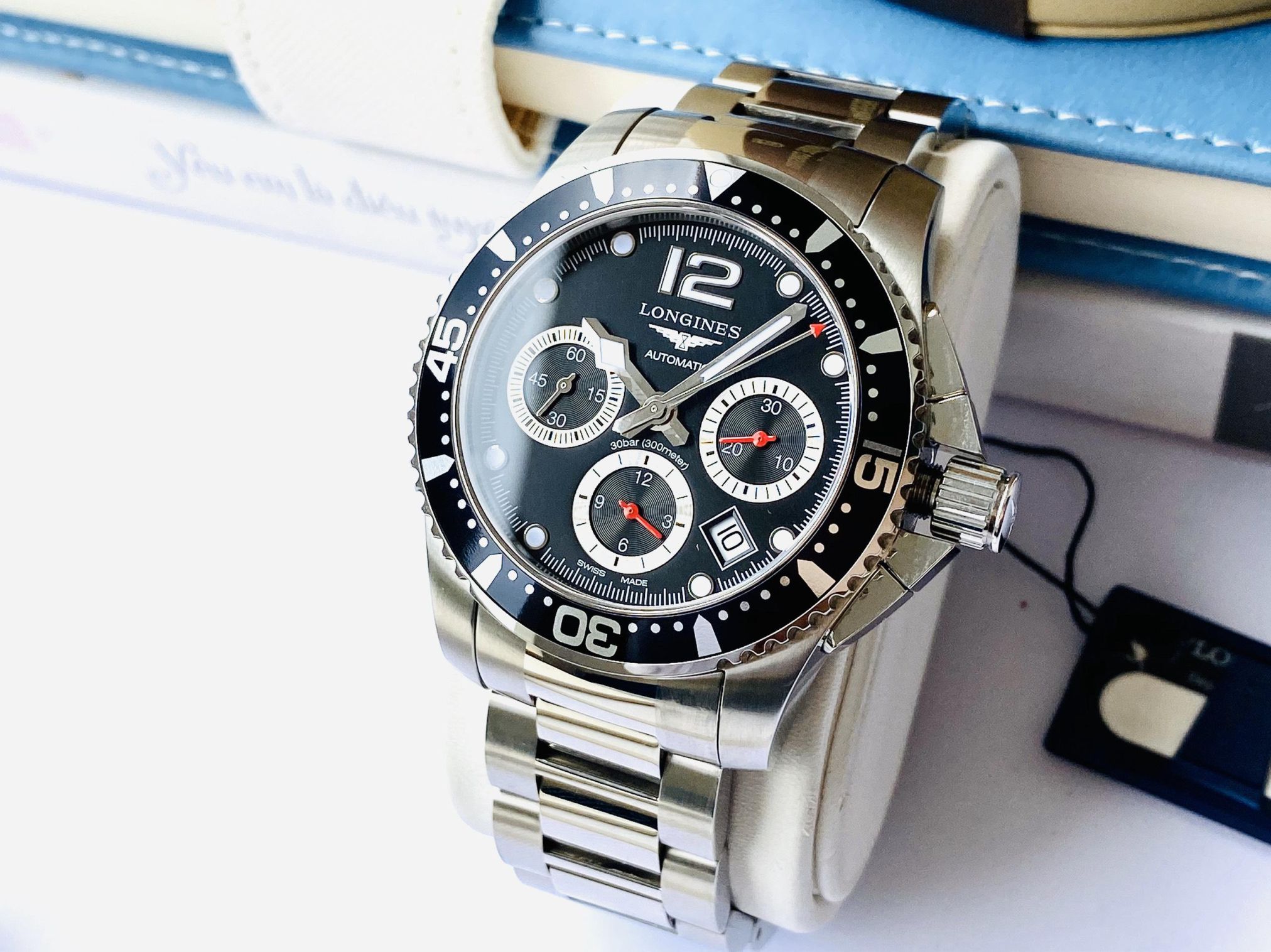 ĐỒNG HỒ NAM LONGINES HYDROCONQUEST L3.744.4.56.6