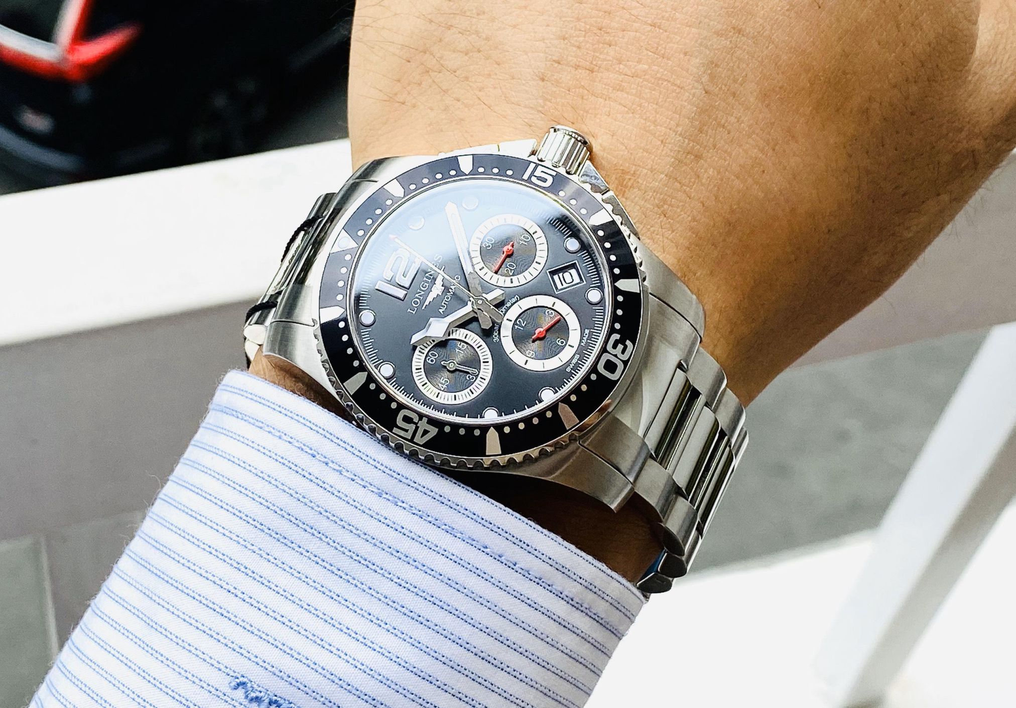 ĐỒNG HỒ NAM LONGINES HYDROCONQUEST L3.744.4.56.6