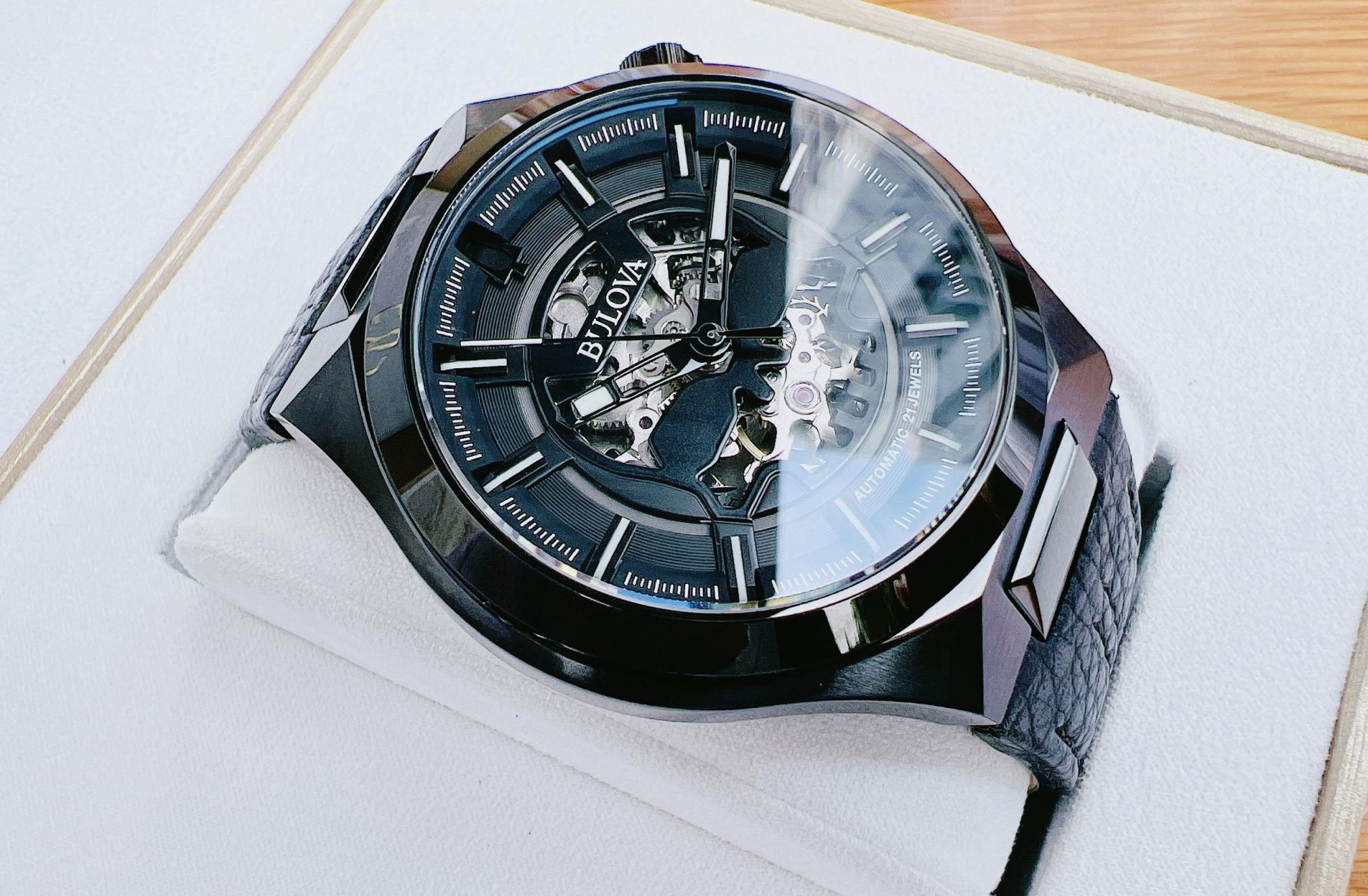 Đồng Hồ Nam Bulova Maquina Automatic 98A238