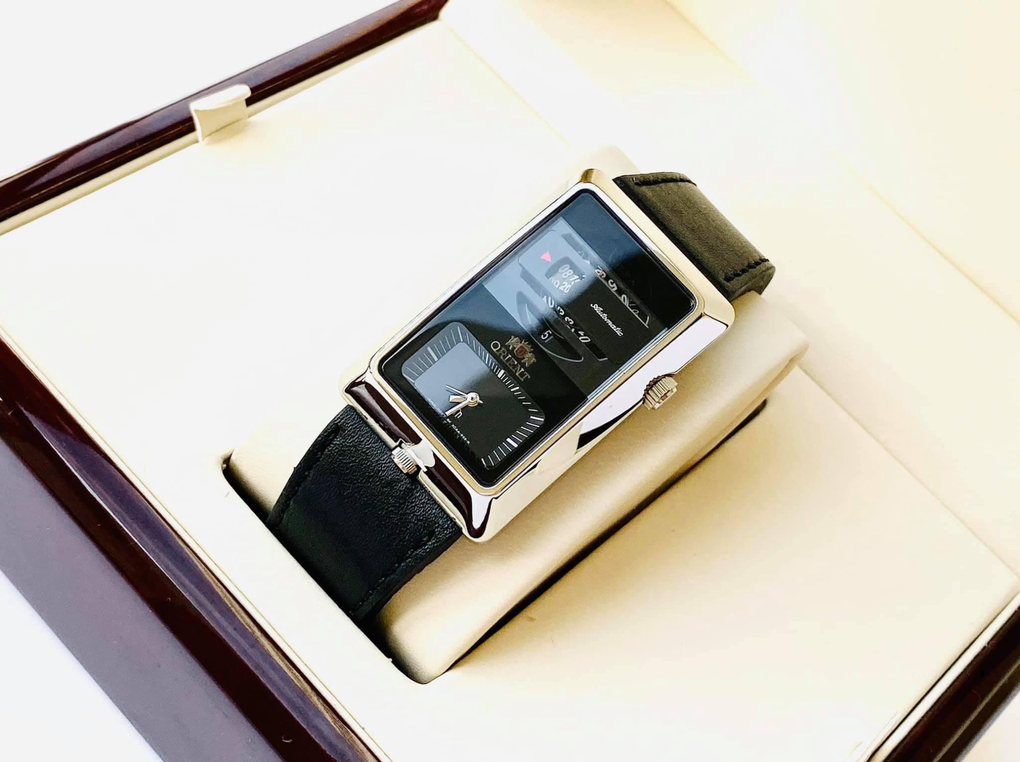 Đồng Hồ Nam Orient Dual Time Automatic FXCAA003B0