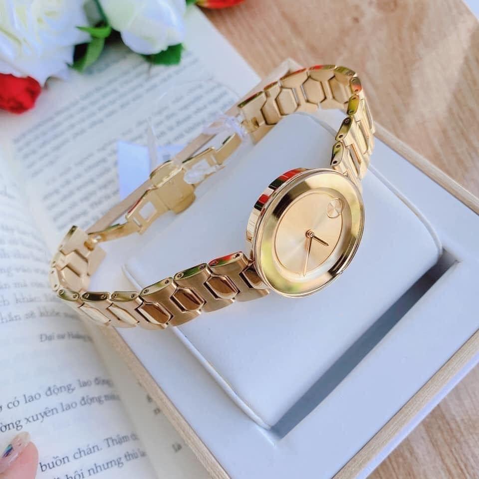 Đồng Hồ Nữ Movado tone gold 3600382